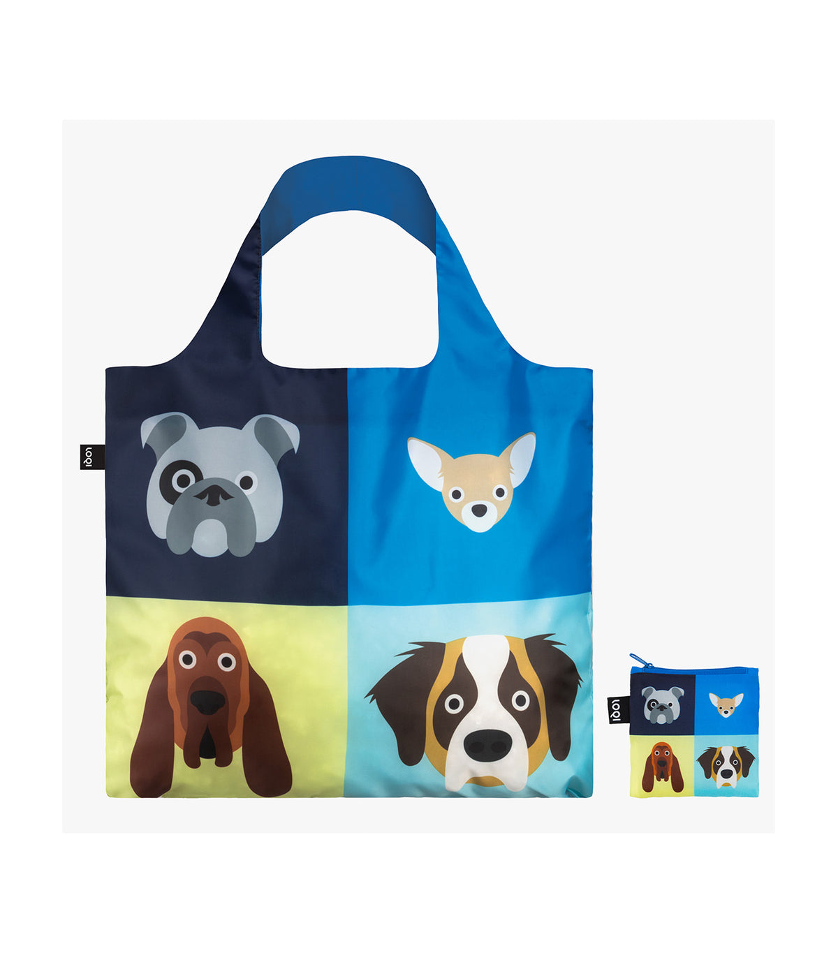 STEPHEN CHEETHAM Dogs Recycled Bag