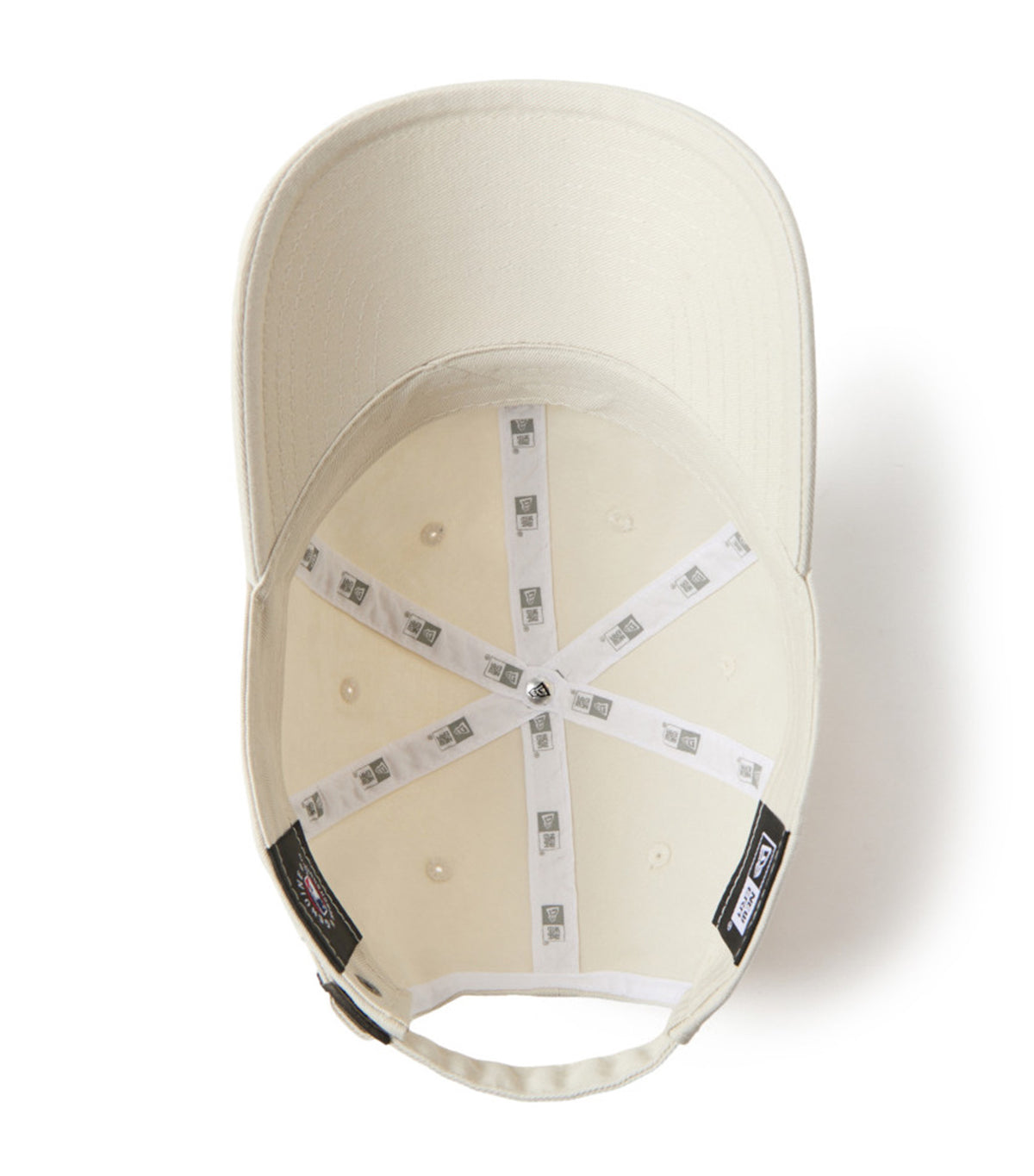 New York Yankees Mini Logo Casual Classic Cap Ivory