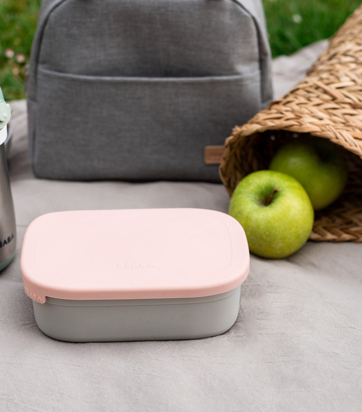 Stainless Lunchbox Vintage Pink