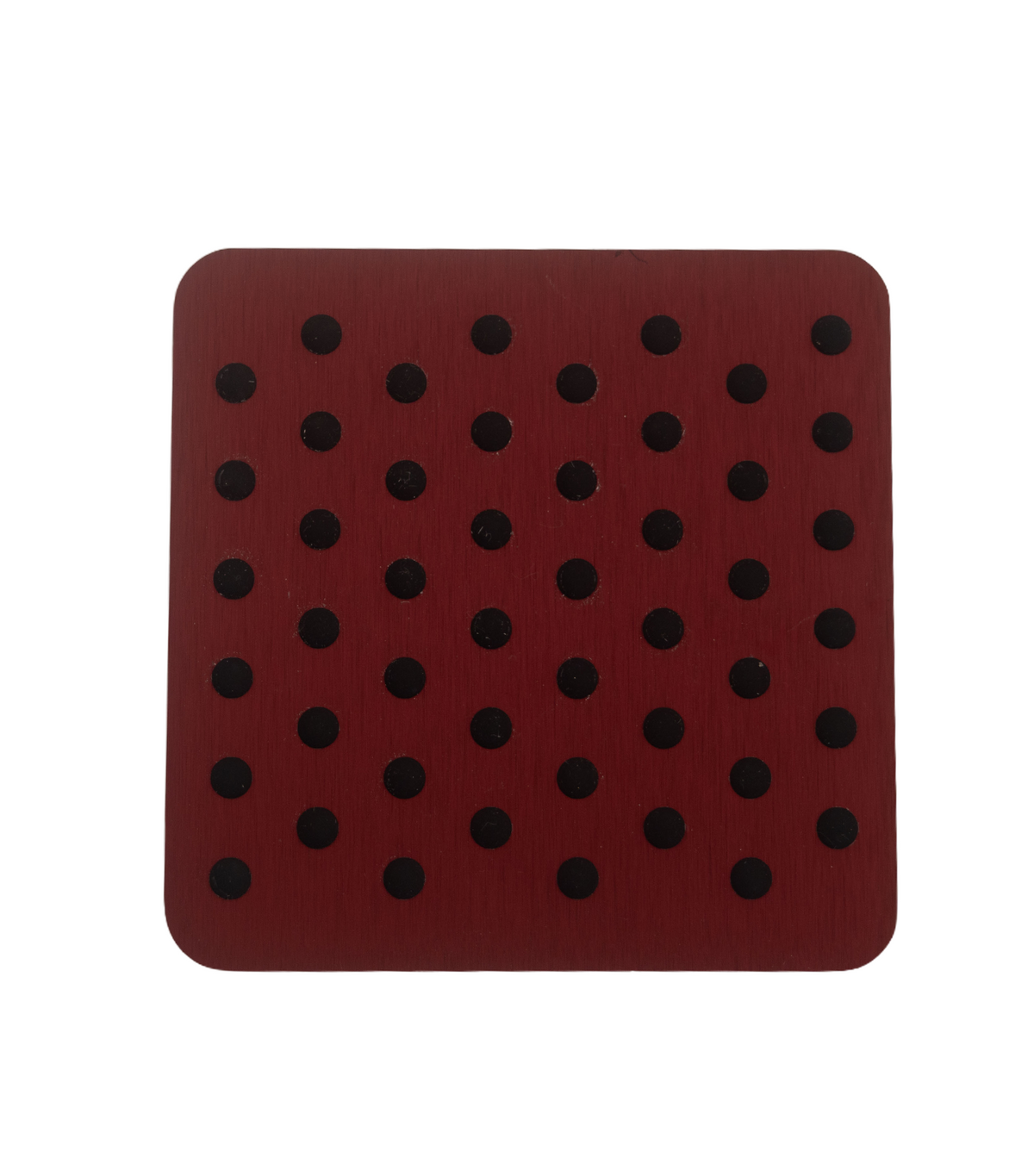 Coaster Rubber Grip Bordeaux