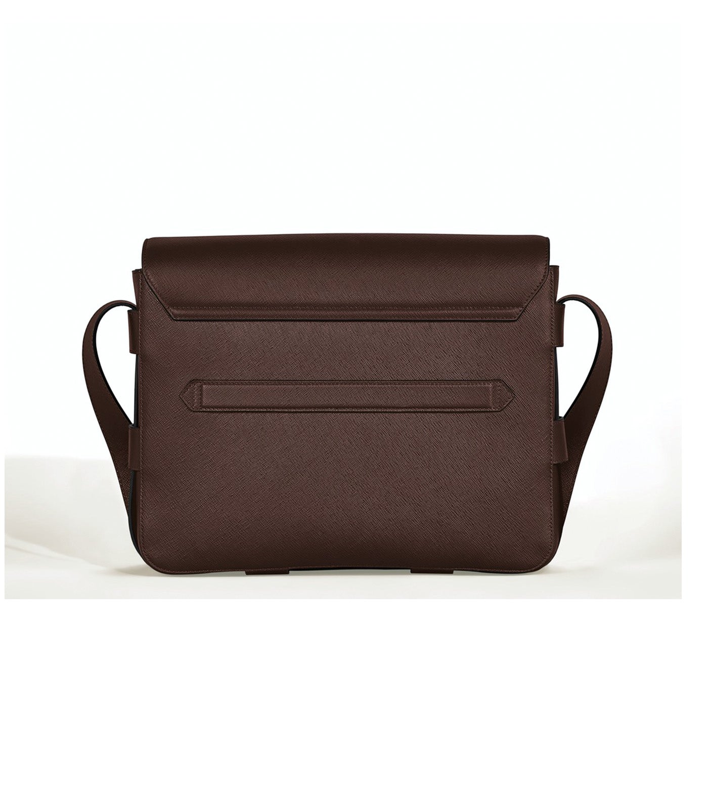 Belt Messenger Bag in Sartorial Leather Brown