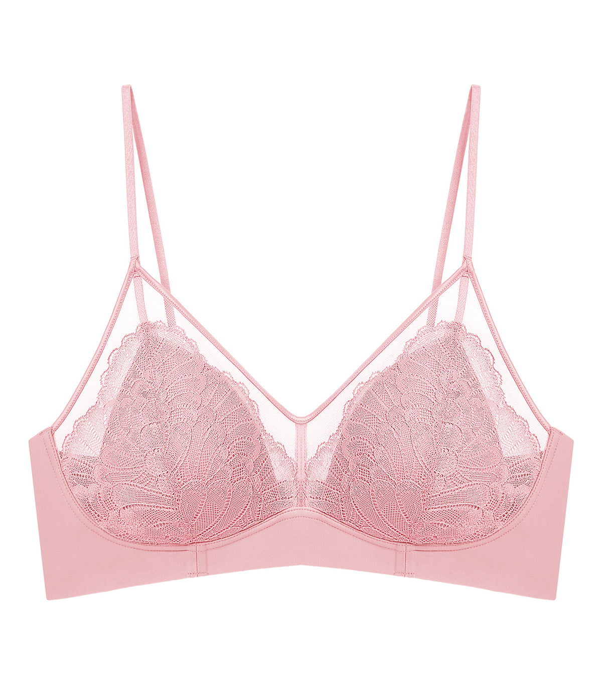 Love in Lace Bralette Pink