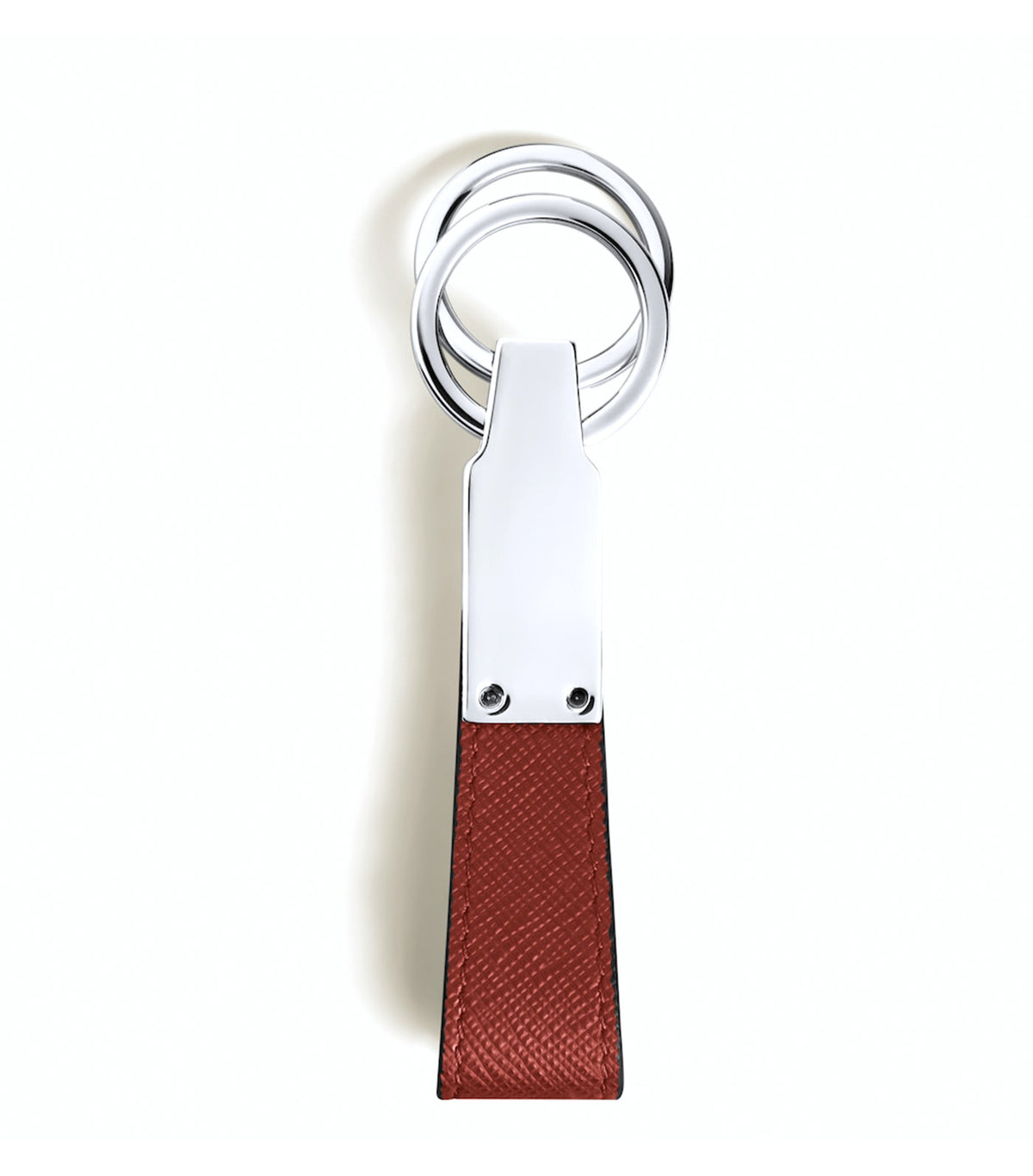 Loop Key Holder in Sartorial Leather Red