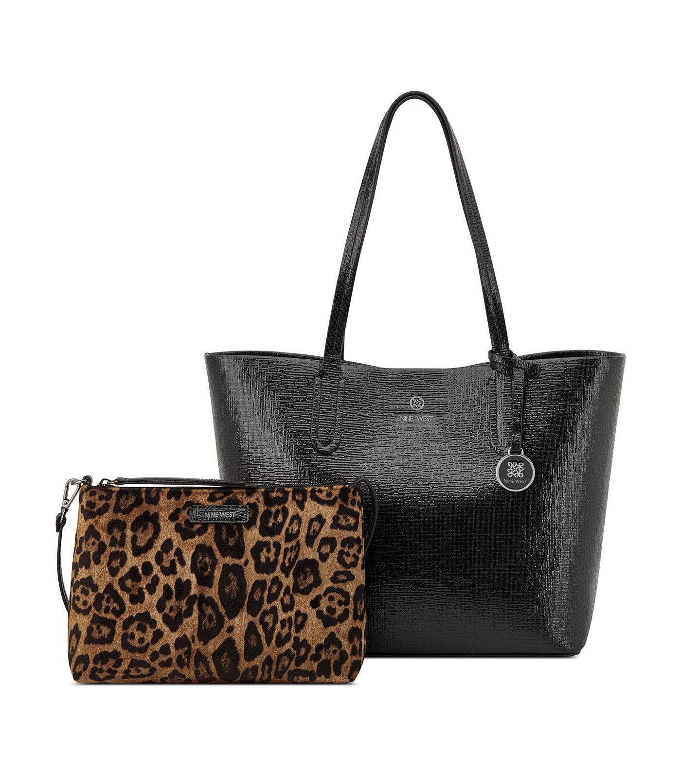 Piera 2 In 1 Tote Black