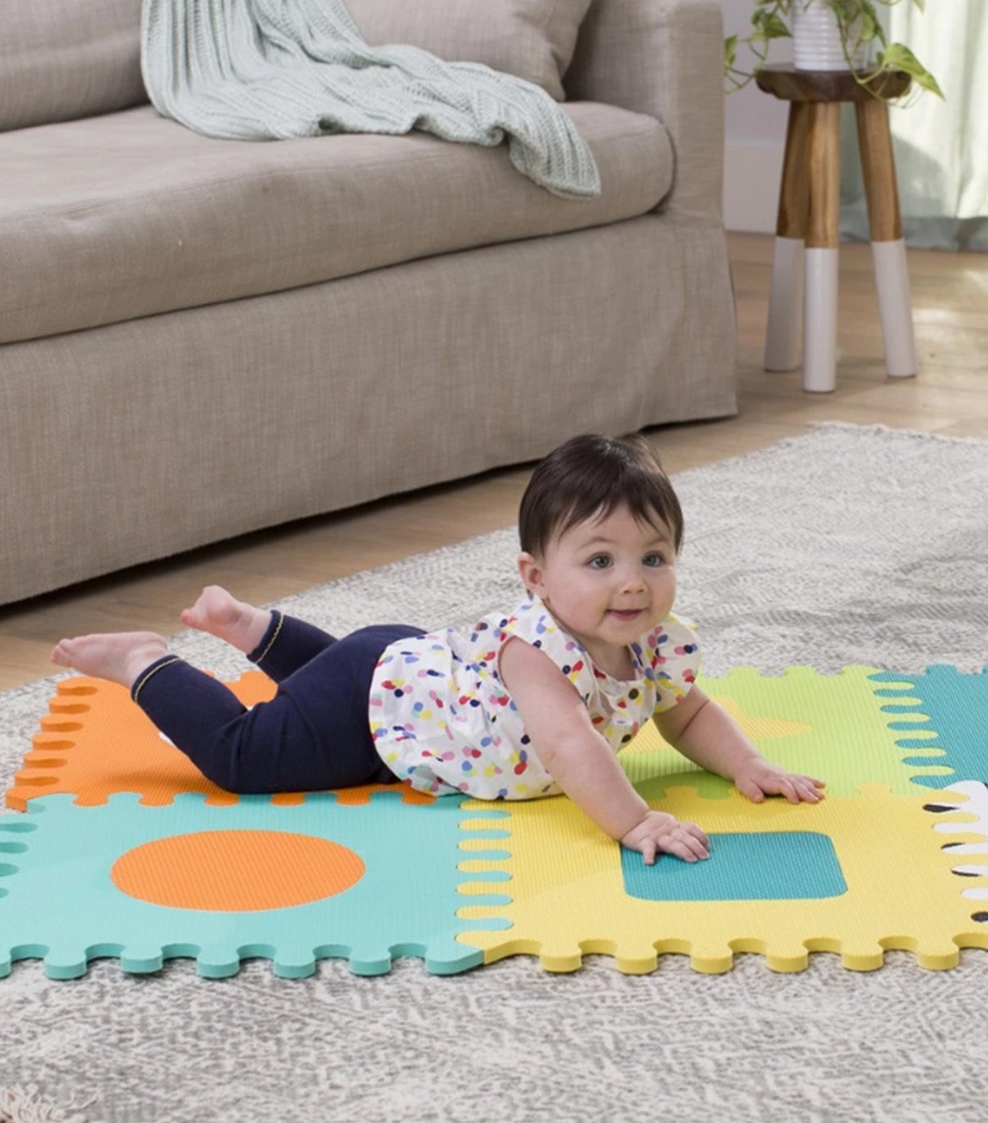 Soft Foam Puzzle Mat Multicolor