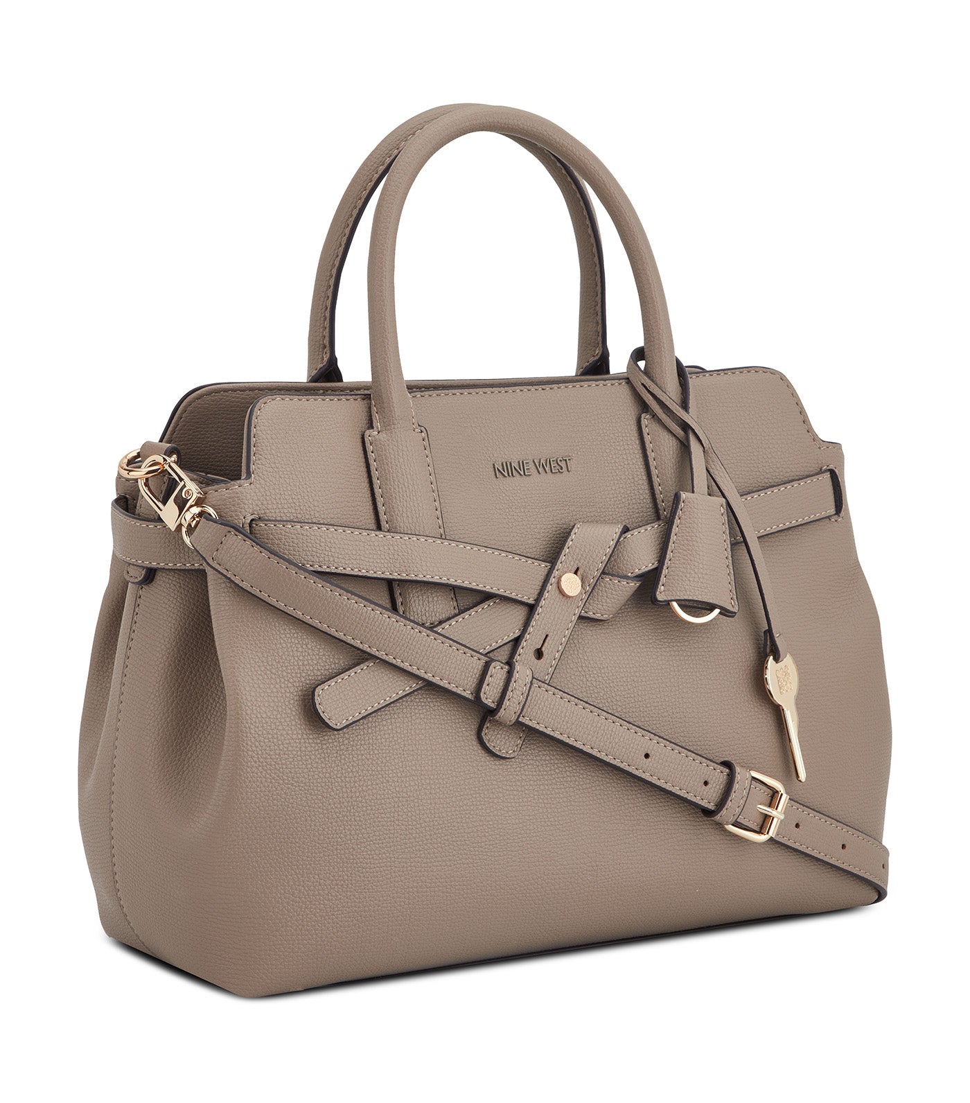 Lille 3 Comp Satchel Dark Mushroom