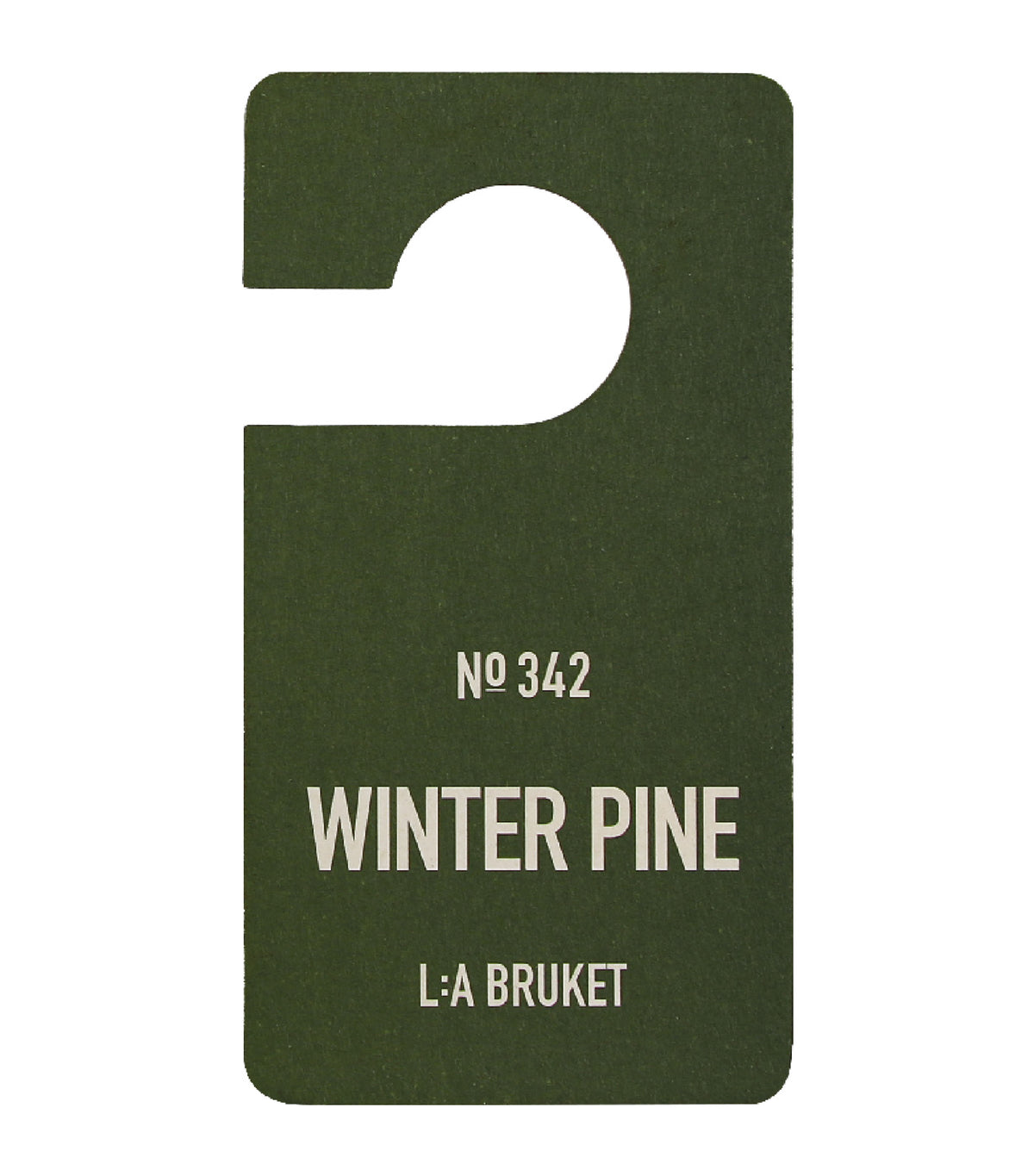 342 Fragrance Tag Winter Pine