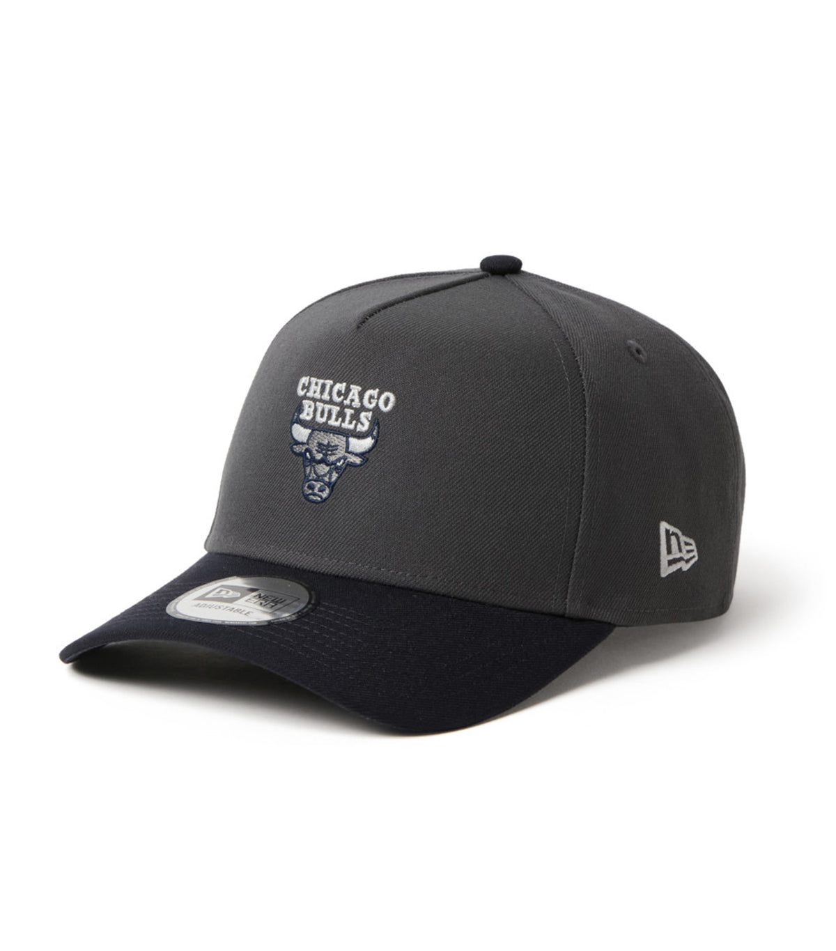 Chicago Bulls 9FORTY A-Frame Adjustable Cap Dark Graphite/Navy