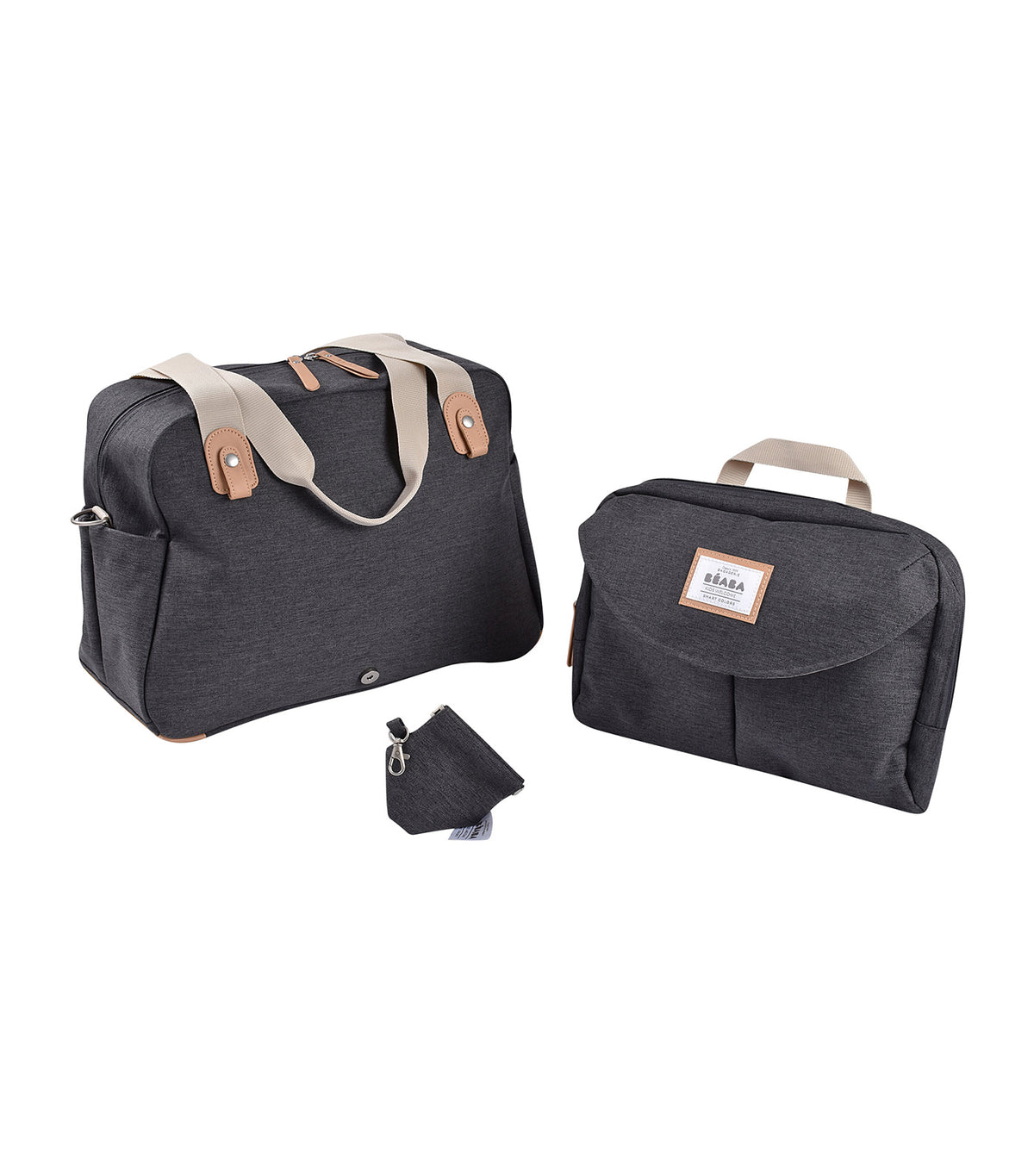 Geneva II Changing Bag Dark Heather Gray
