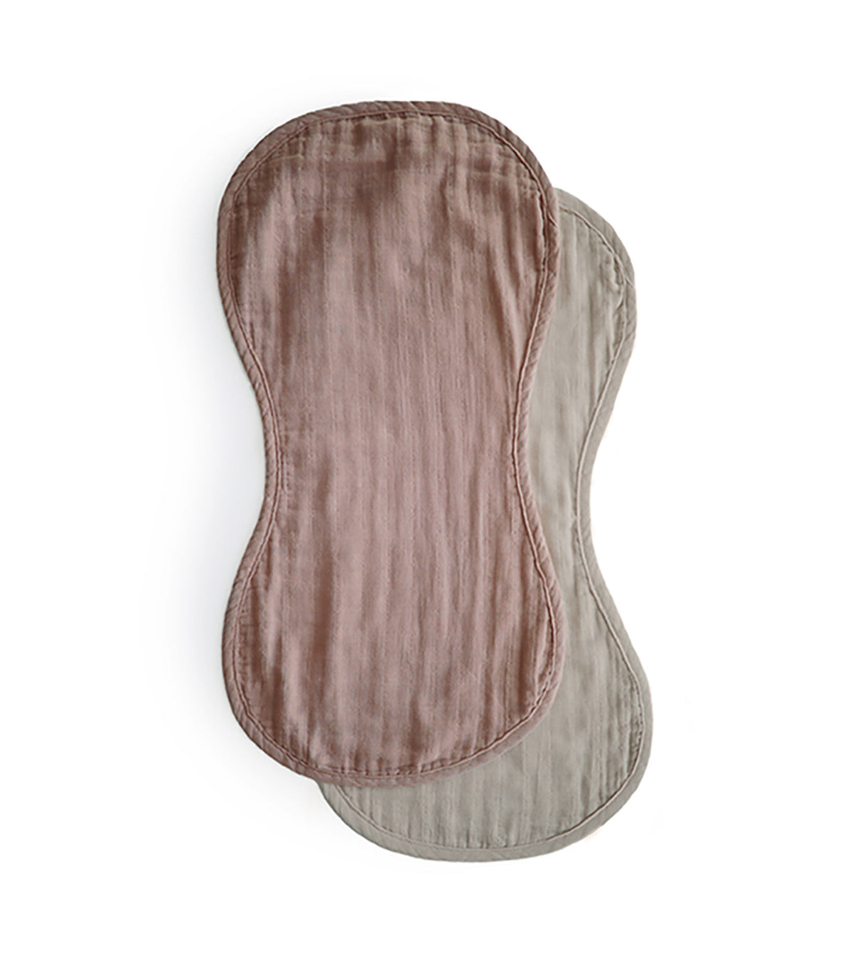 2-Pack Burp Cloth Natural/Fog