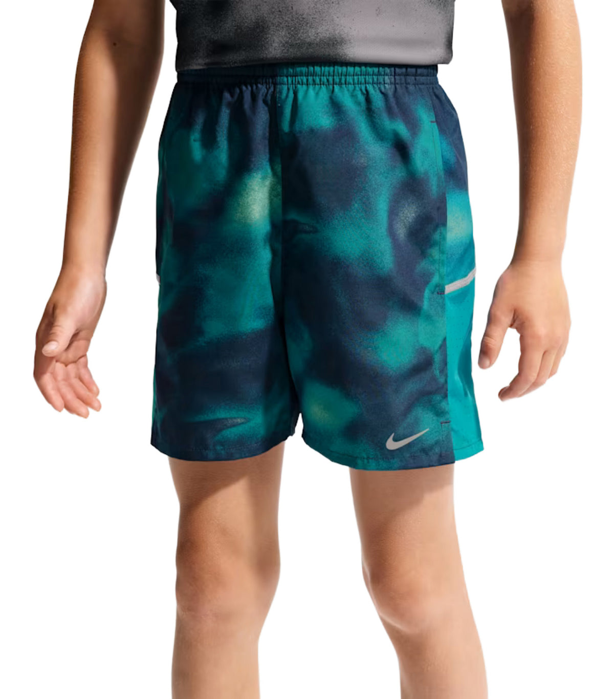 Miler Older Kids' Dri-FIT Shorts Bright Spruce/Bright Spruce