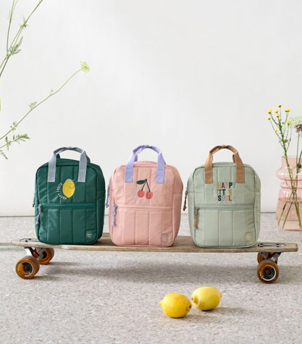 Mini Square Backpack Little Gang Cherry