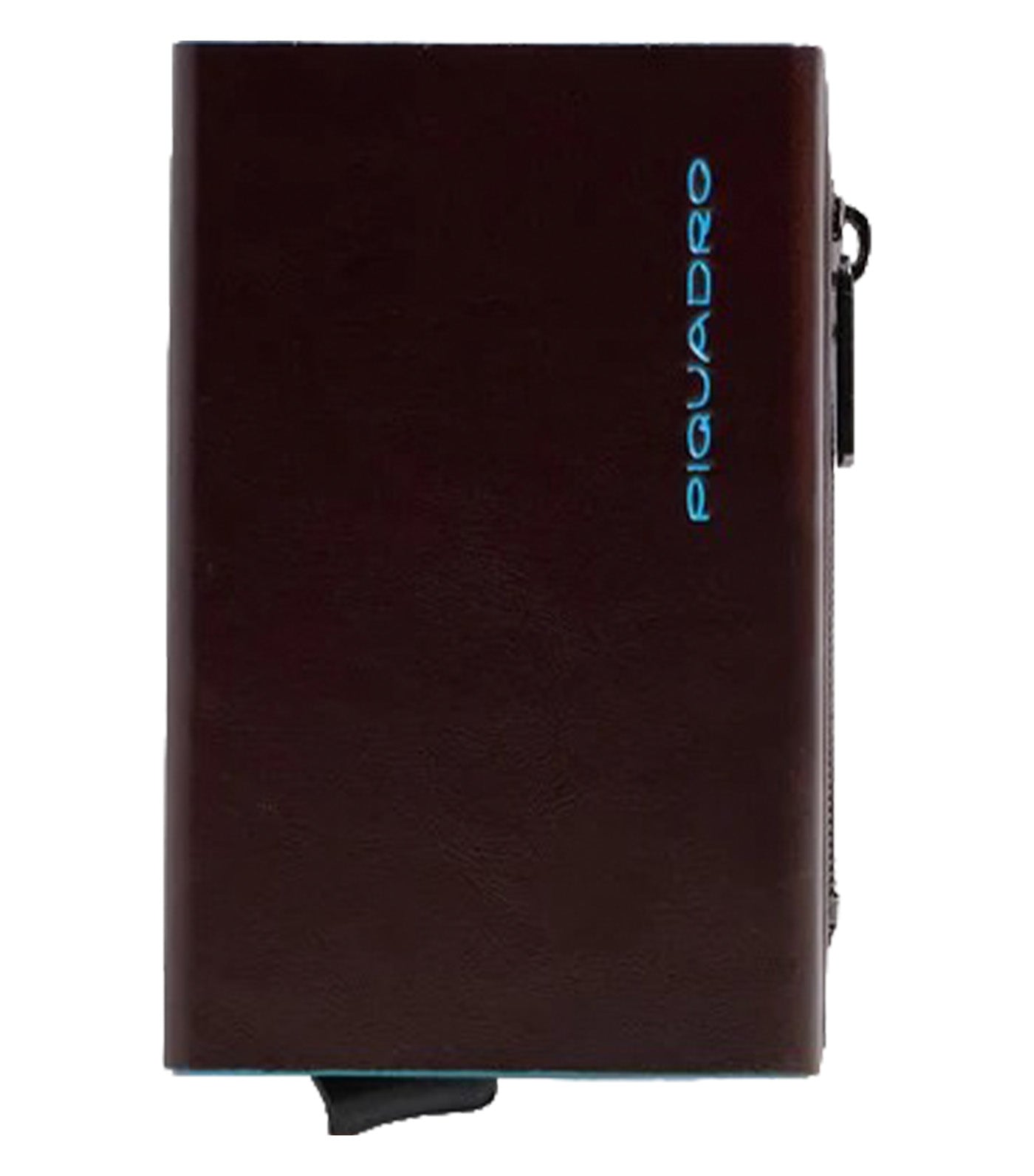 Pop-Up Wallet with Money Pocket Mahogany