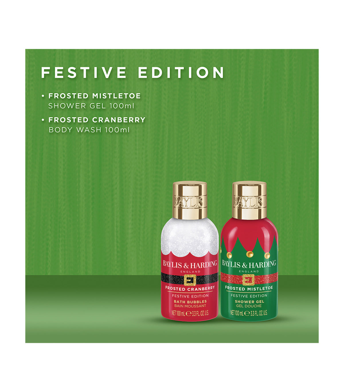 Festive Santa Beauty Bag Gift Set
