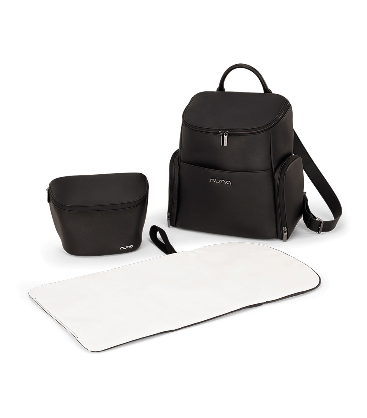 Diaper Bag with Changing Pad Caviar