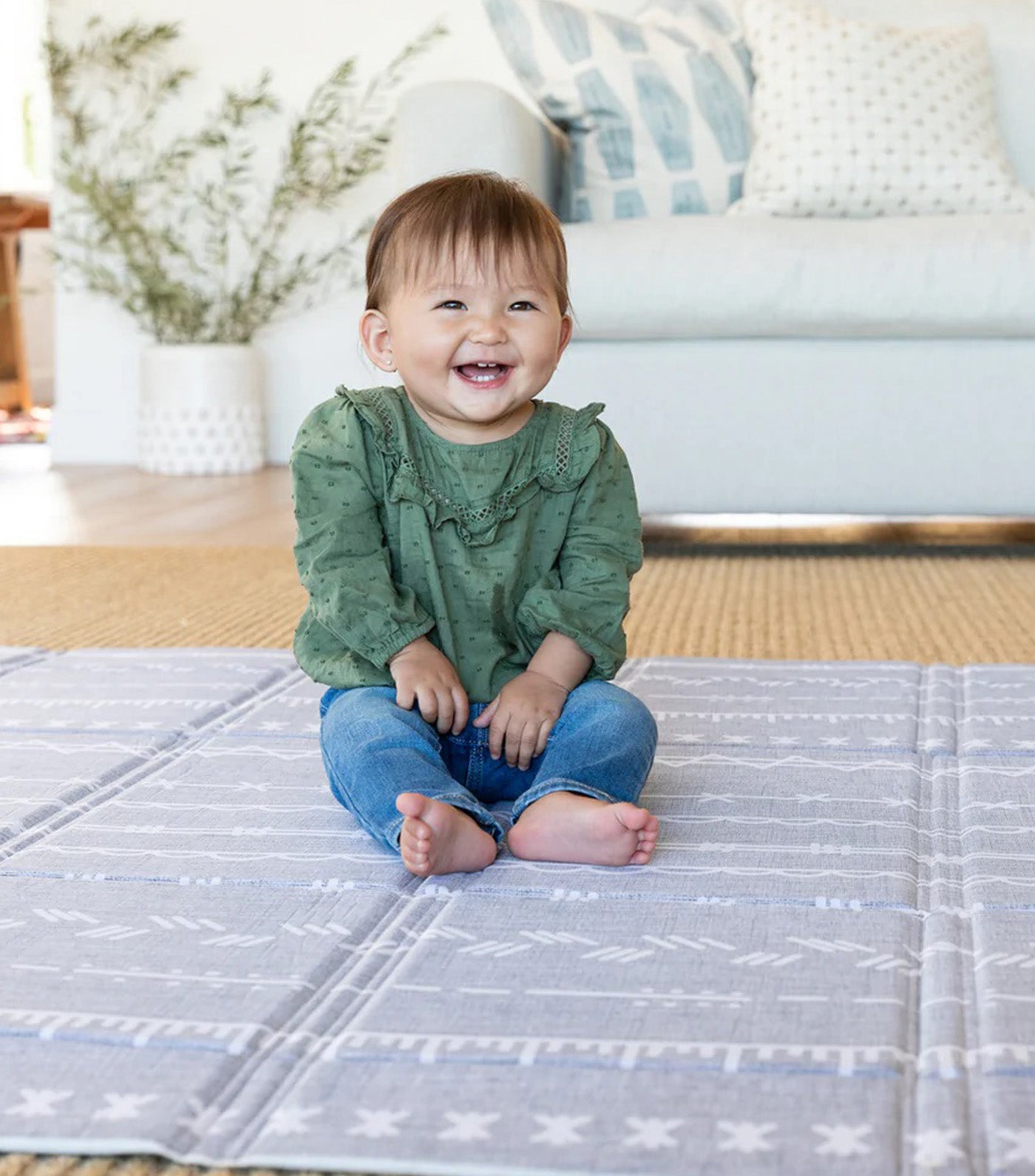 Foldable Soft Foam Mat Multicolor