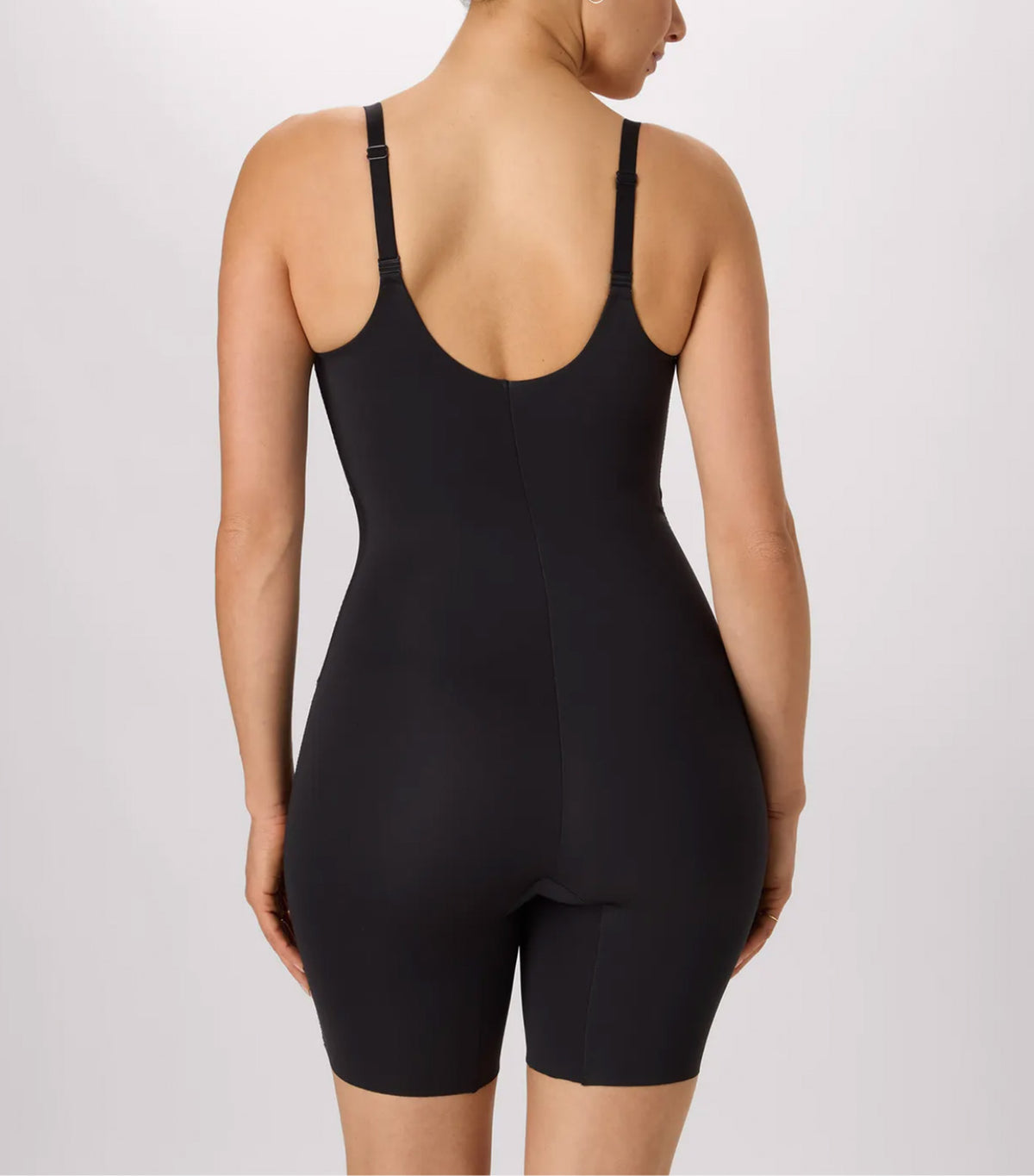 Extra Firm Mid-Thigh Bodysuit Black