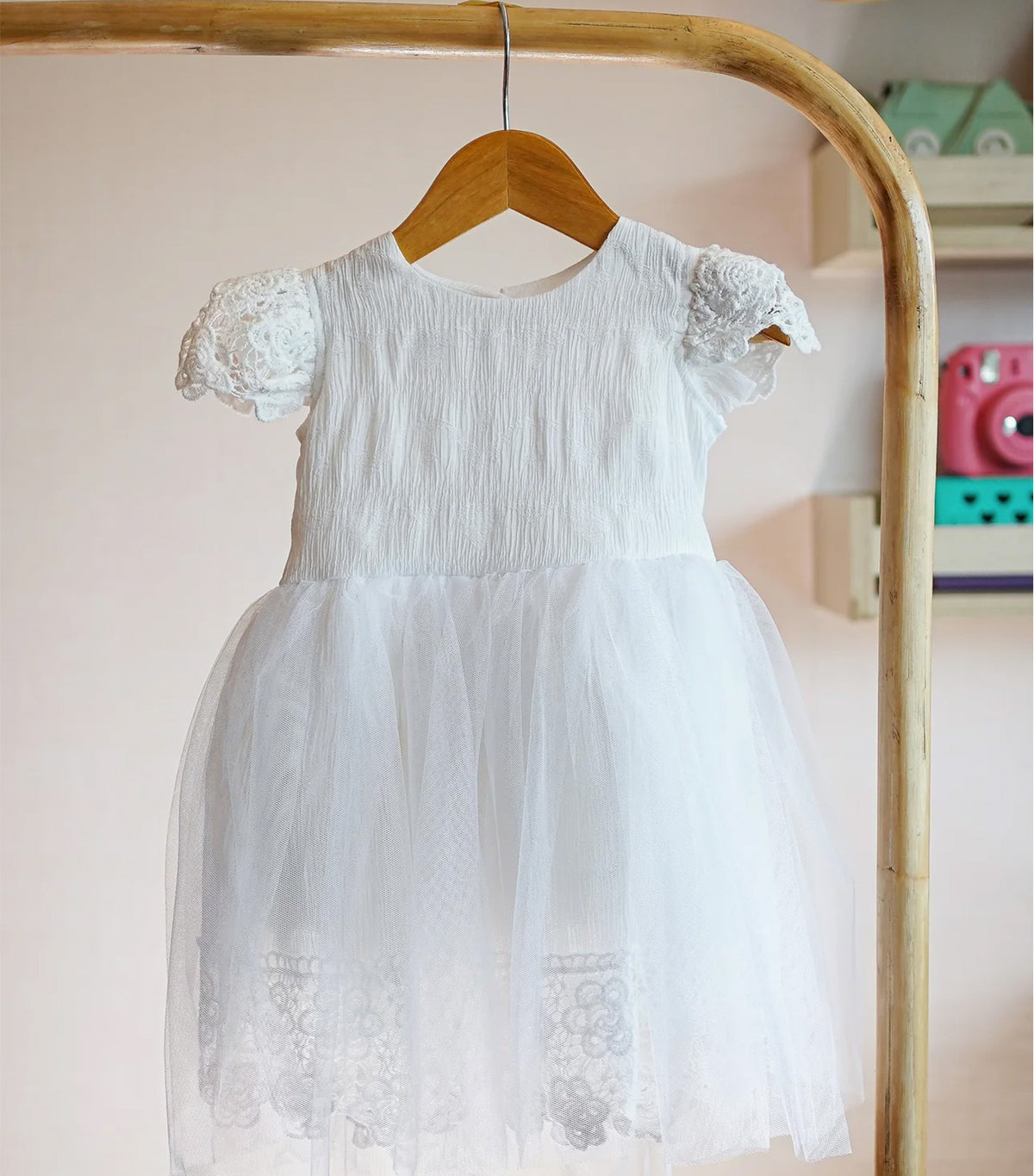Lucy Dress Set White