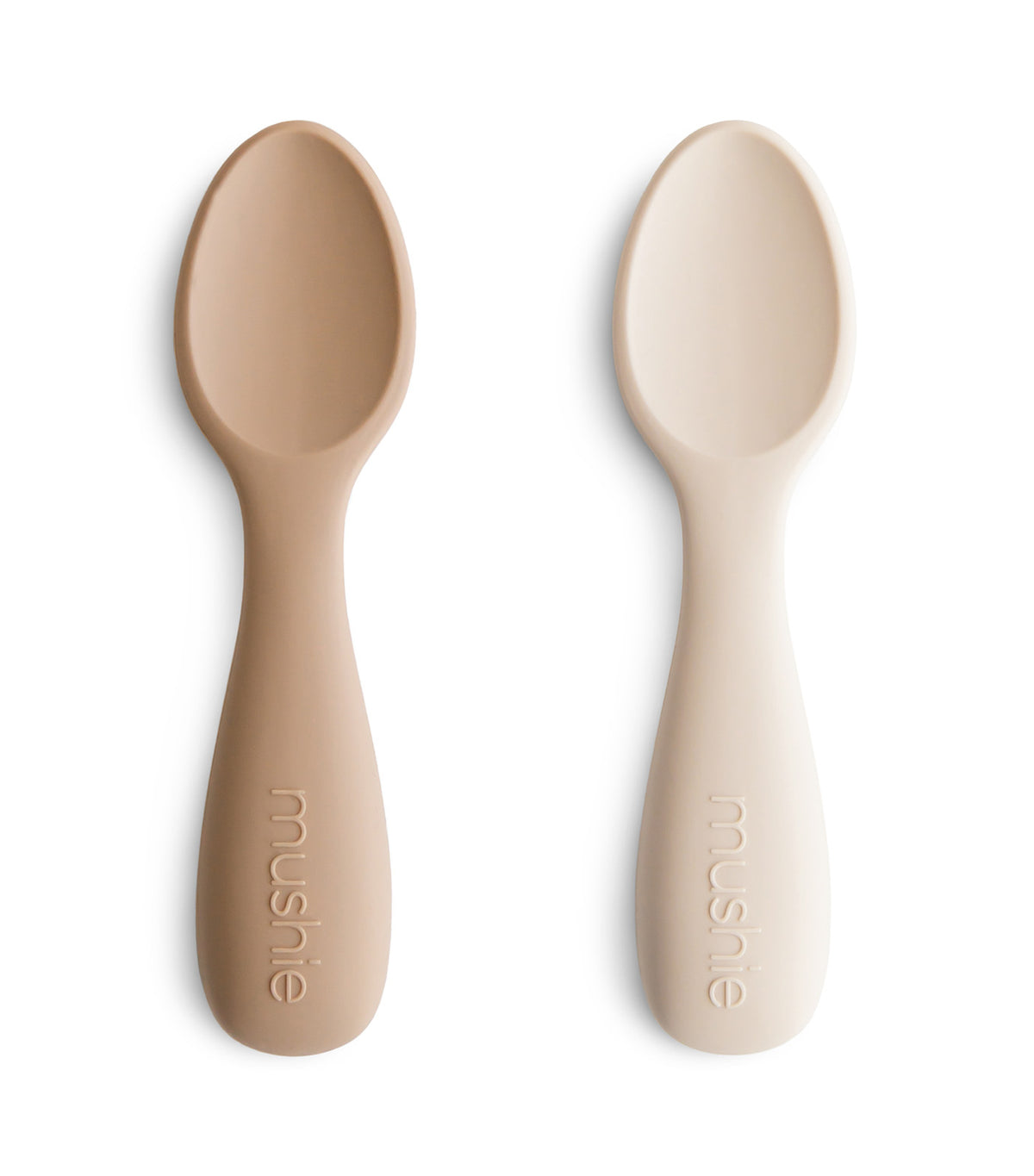 2-Pack Toddler Starter Spoons Natural/Shifting Sand