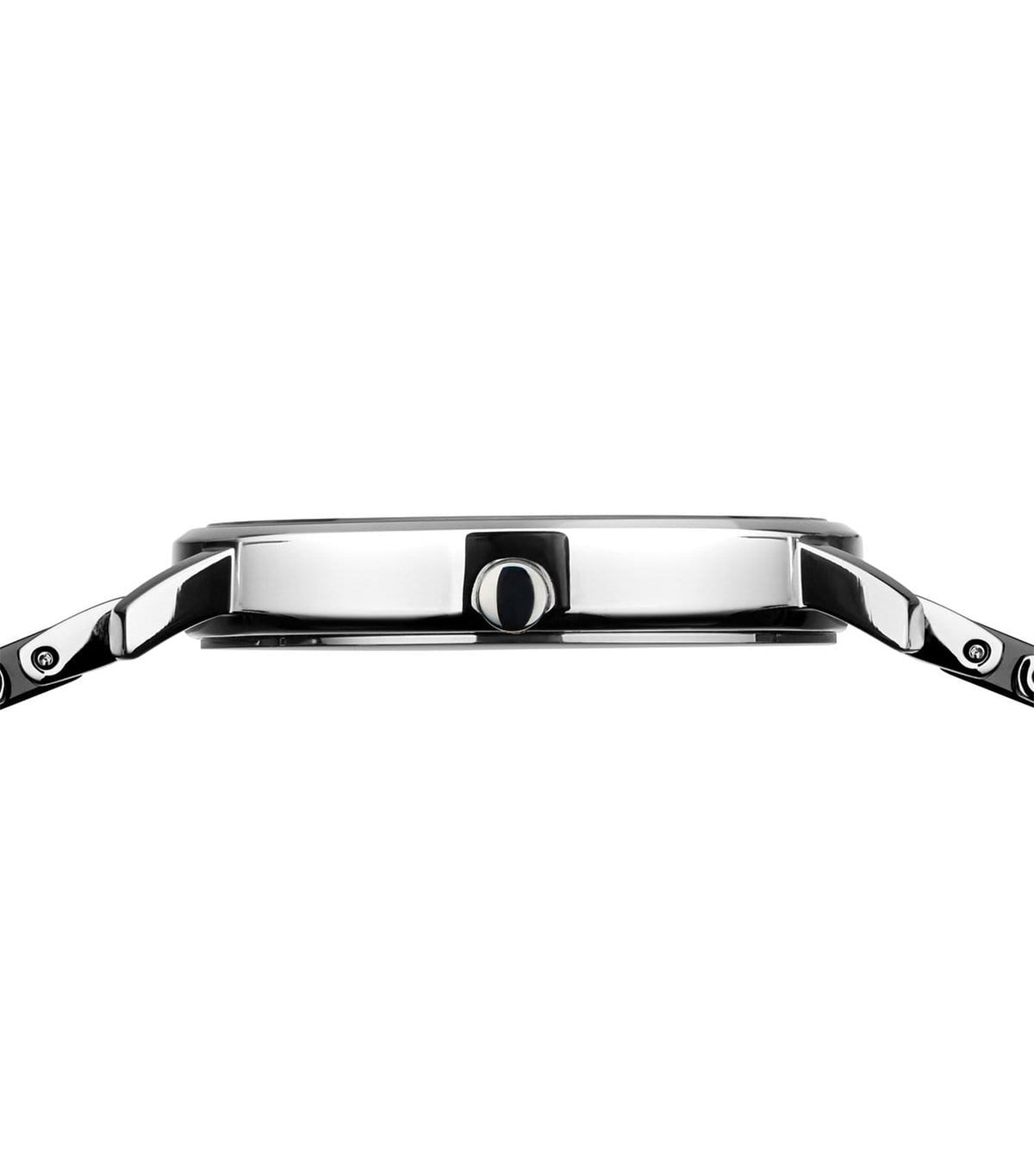 18531-742 Women's Ceramic Steel Watch Silver/Black