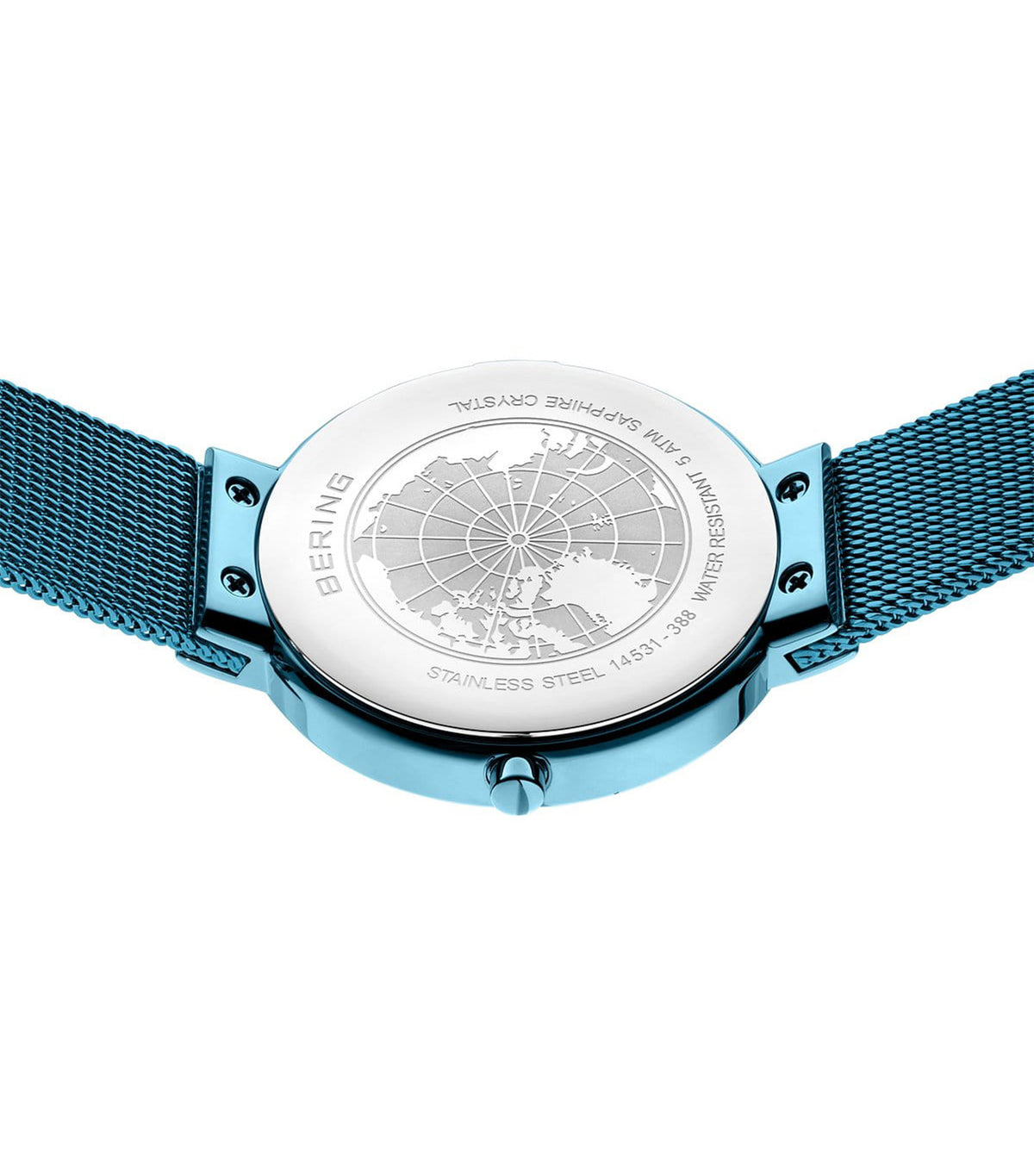 14531-388 Women's Steel Mesh Quartz Watch Blue