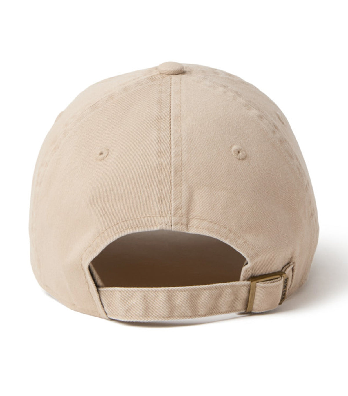Handwritten Logo Casual Classic Cap New Beige
