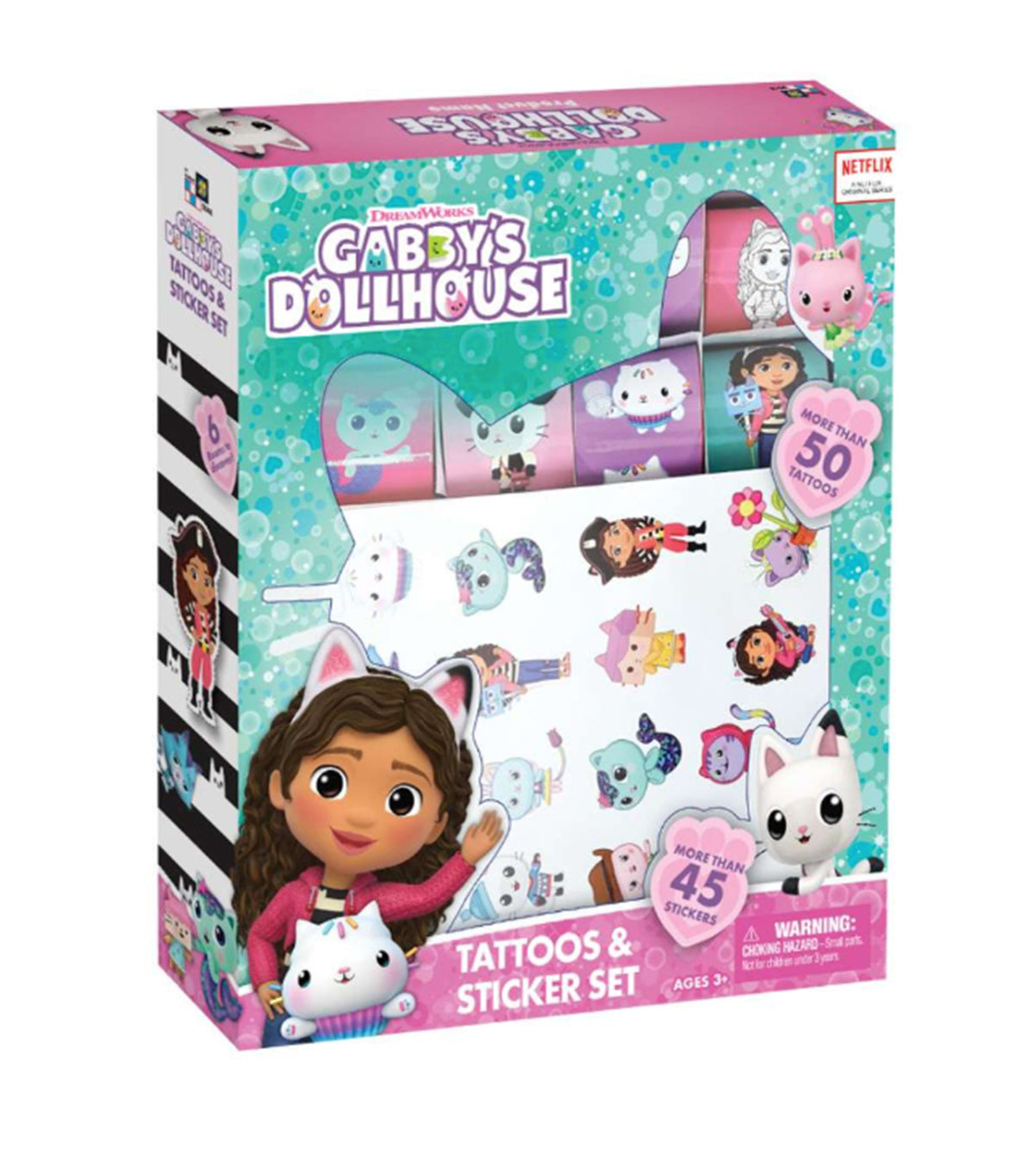 Tattoos & Sticker Set