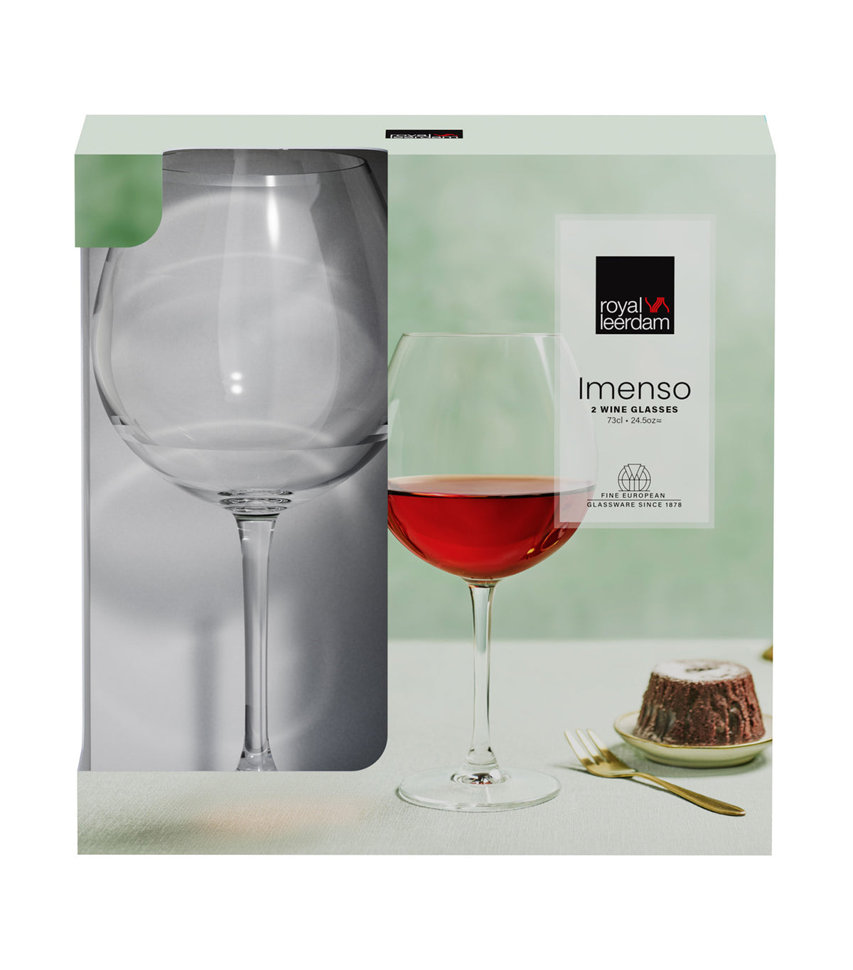Imenso Red Wine Glass 73cl Set of 2 Transparent