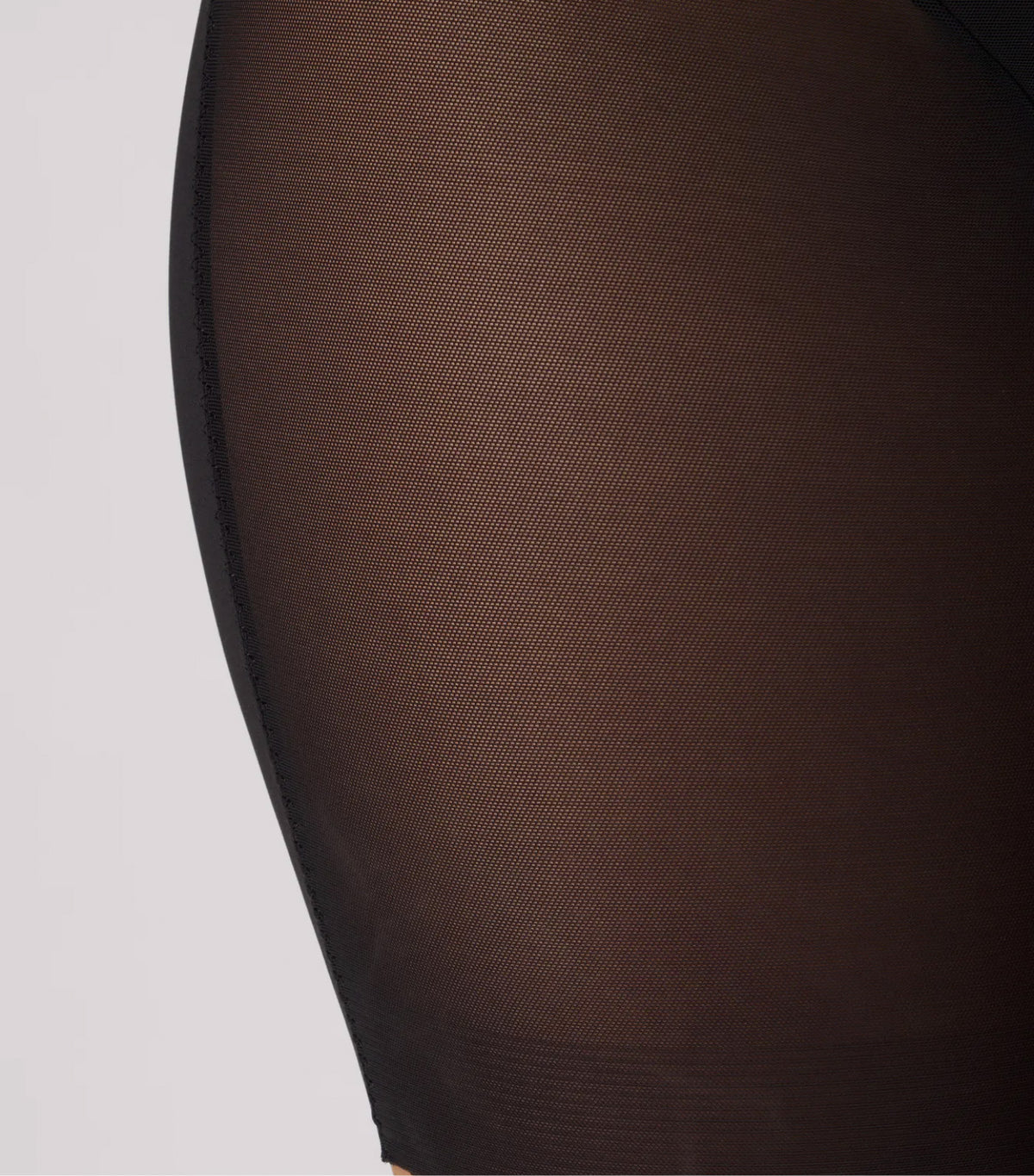 Extra Firm Mid-Thigh Bodysuit Black