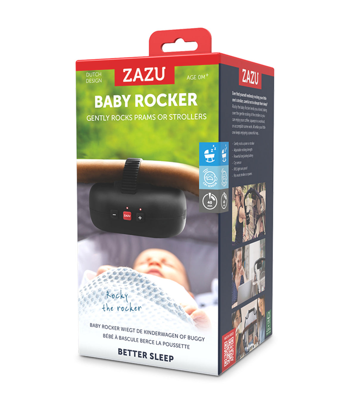 Robby the Baby Rocker Black