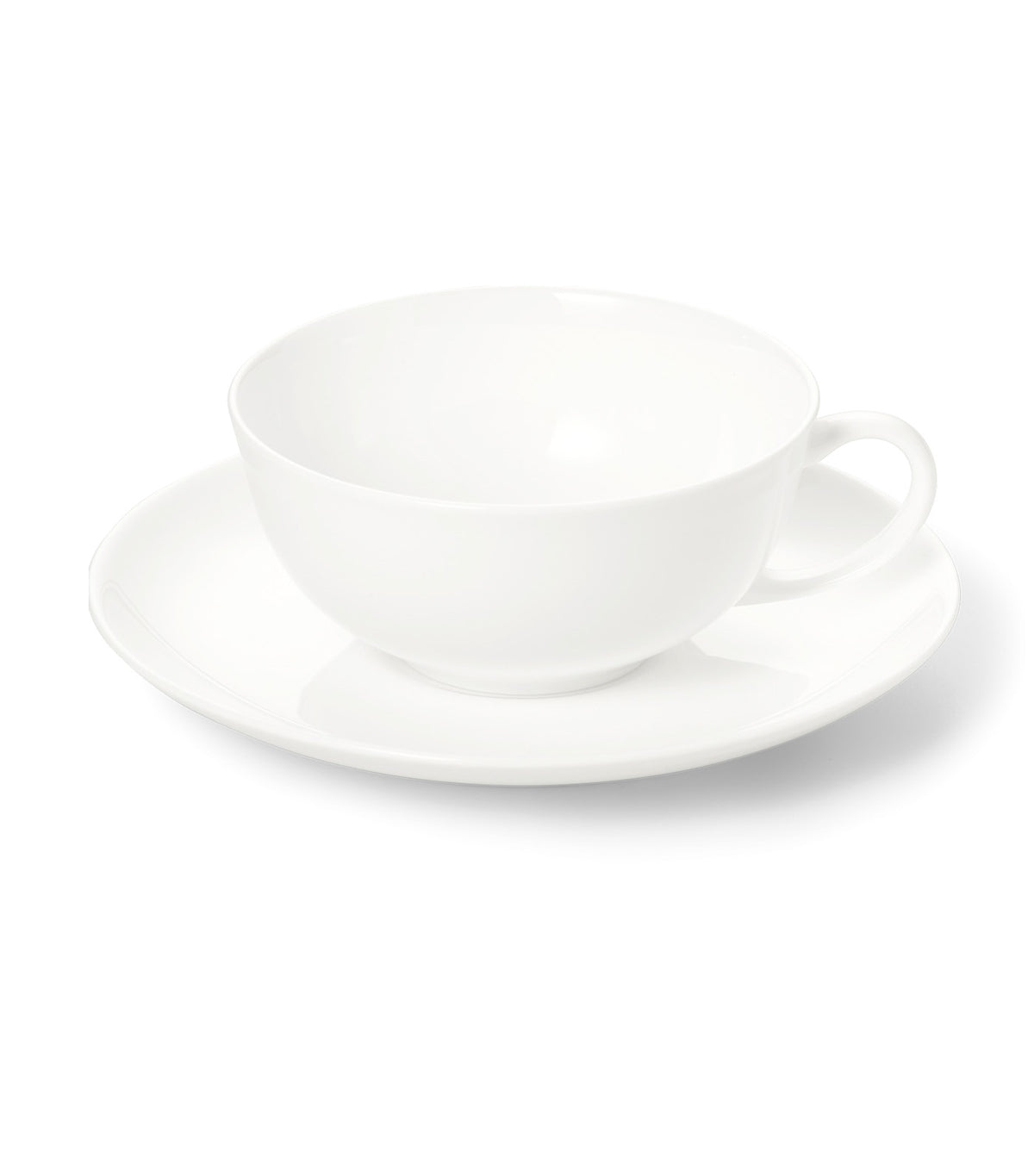 Classic Low Rim Tea Cup 0.20L and Saucer Set of 2