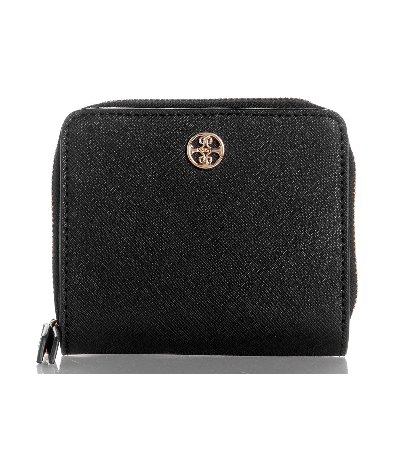Reflected 9'S SLG Small Zip Around Black