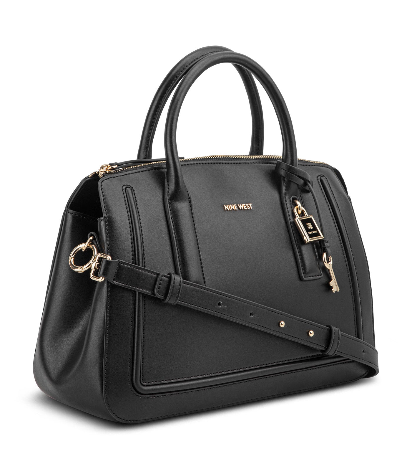 Tenely 2 Comp Satchel Black