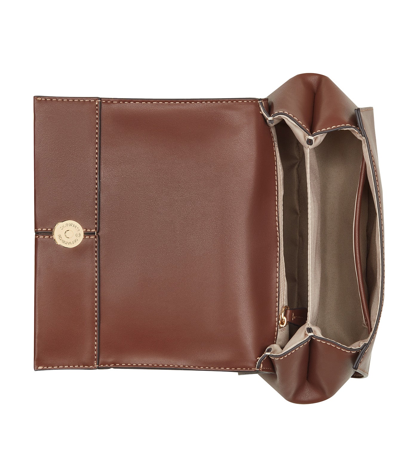 Paxtin Convertible Crossbody Flap Mahogany