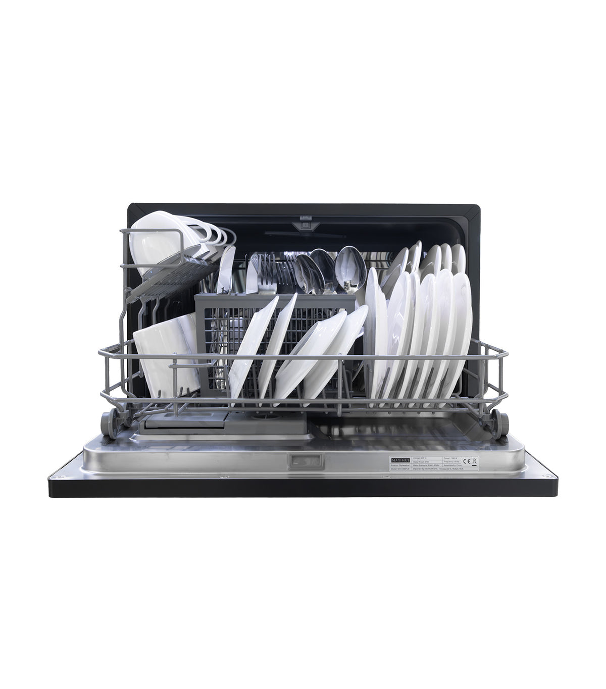 Tabletop Dishwasher Black