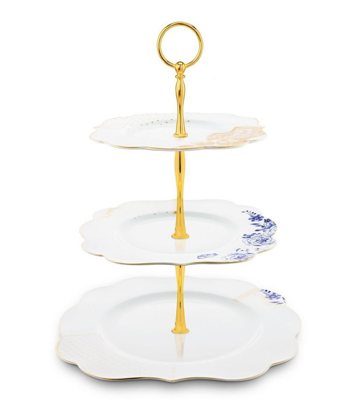 Royal White 3-Layer Cake Stand