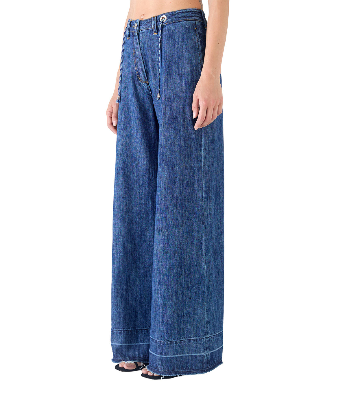 Twilly Wide Leg Japan Denim Blue