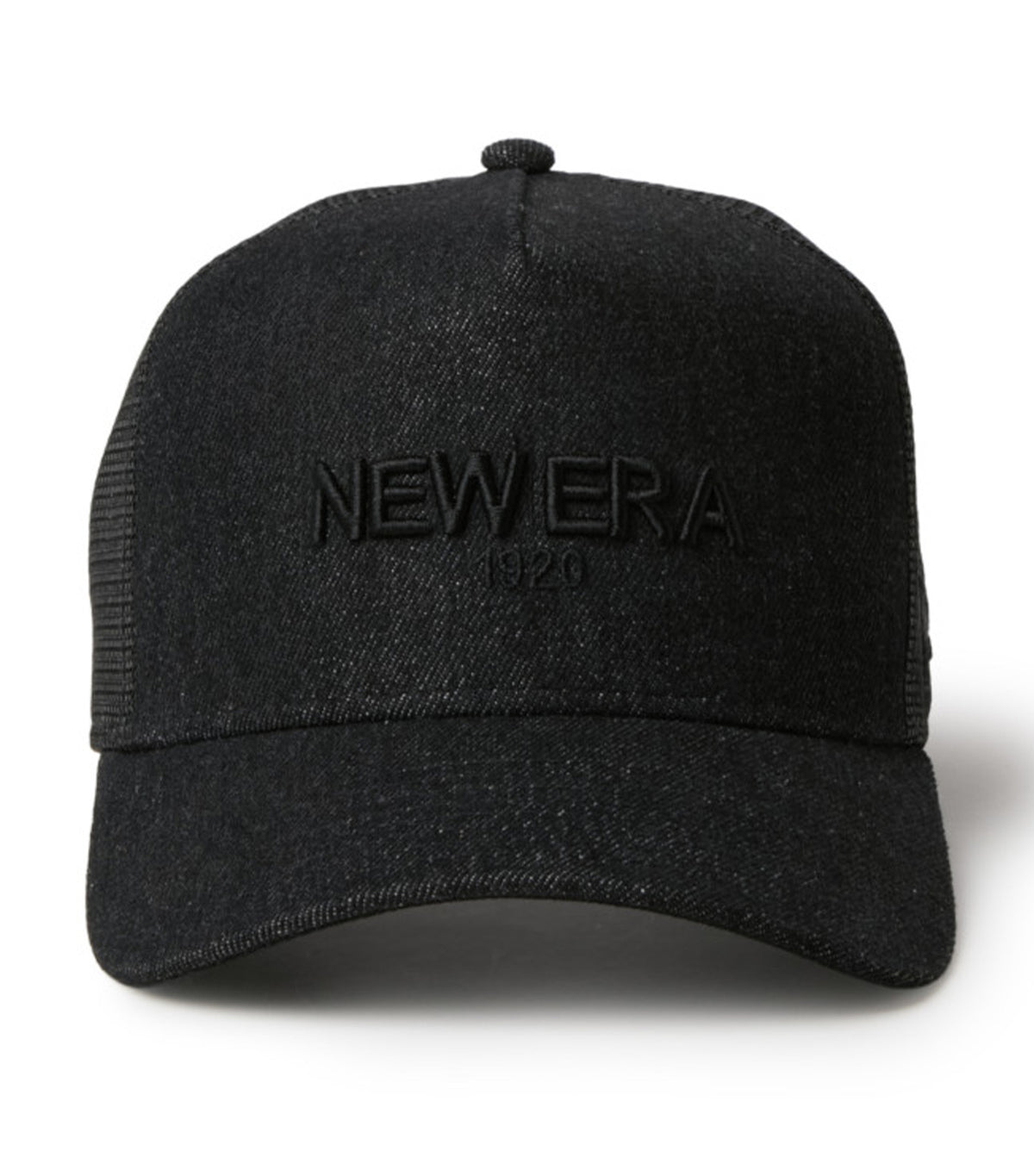 1920 Denim 9FORTY A-Frame Trucker Snapback Cap Black