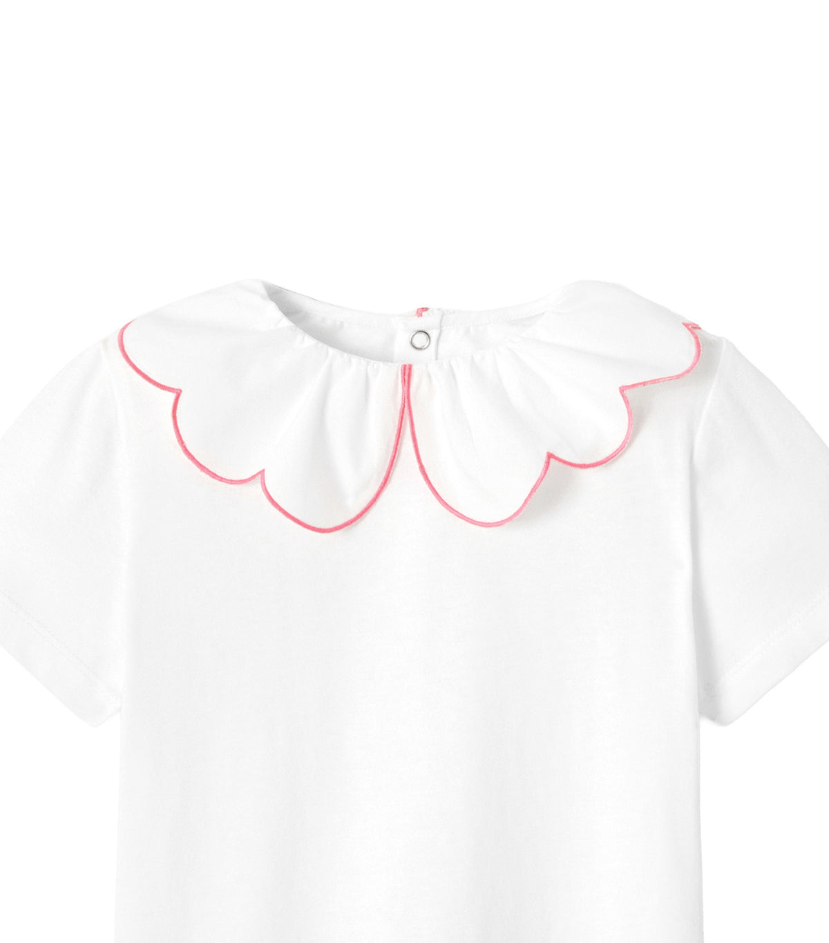 Pixy Collared Shirt White