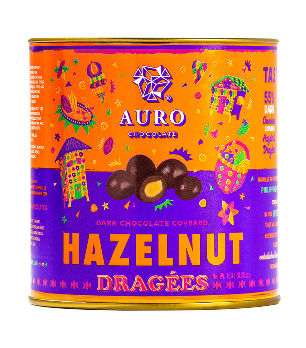 Dark Chocolate Covered Hazelnut