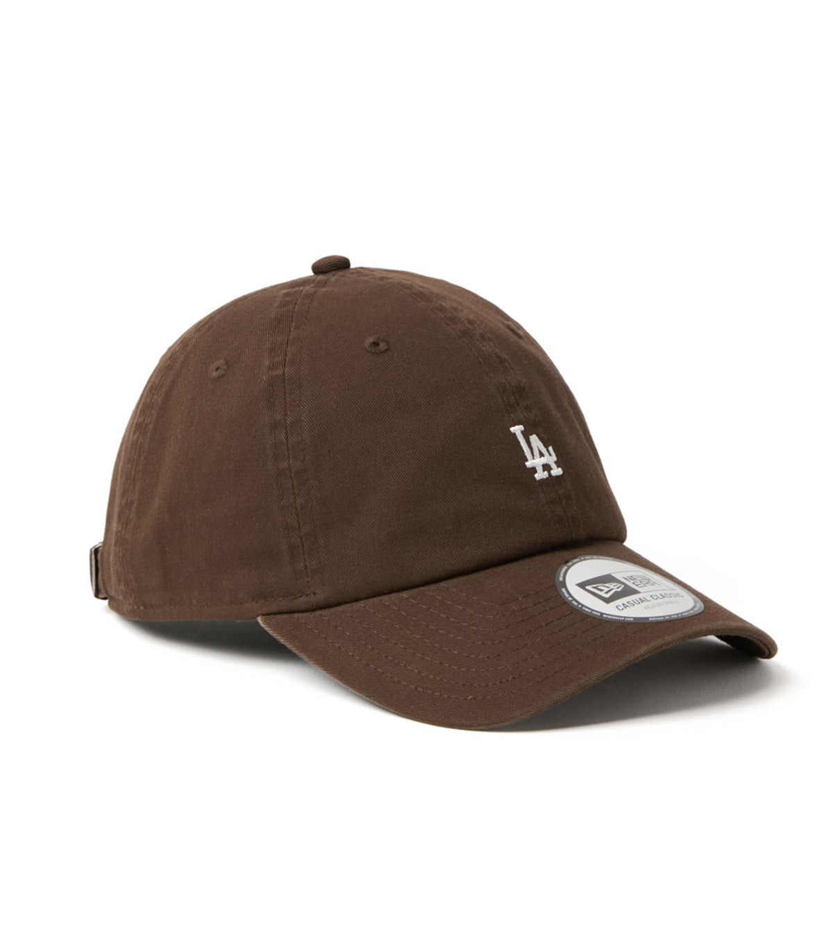 Los Angeles Dodgers Mini Logo Casual Classic Cap Walnut