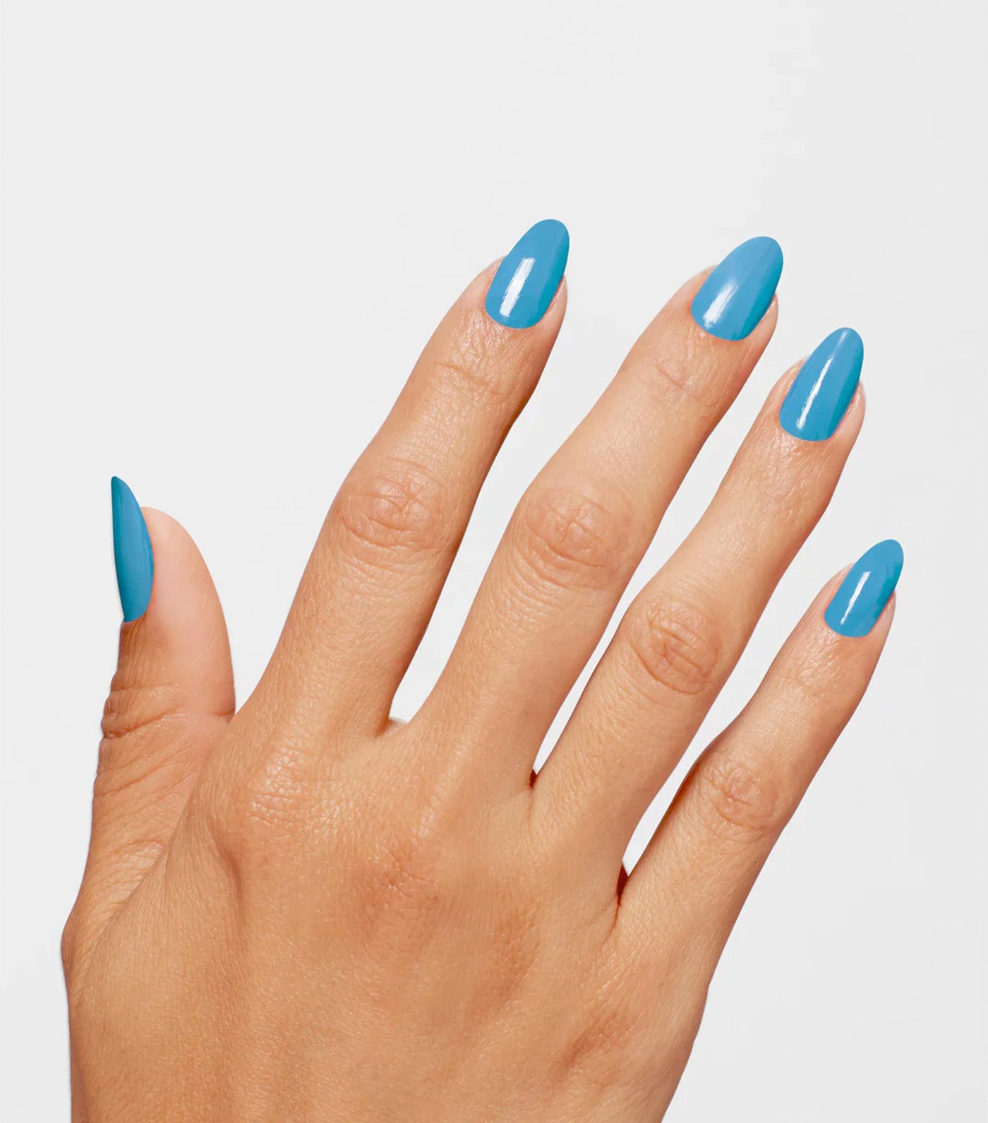 OPI Infinite Shine Never Leavin' Blue