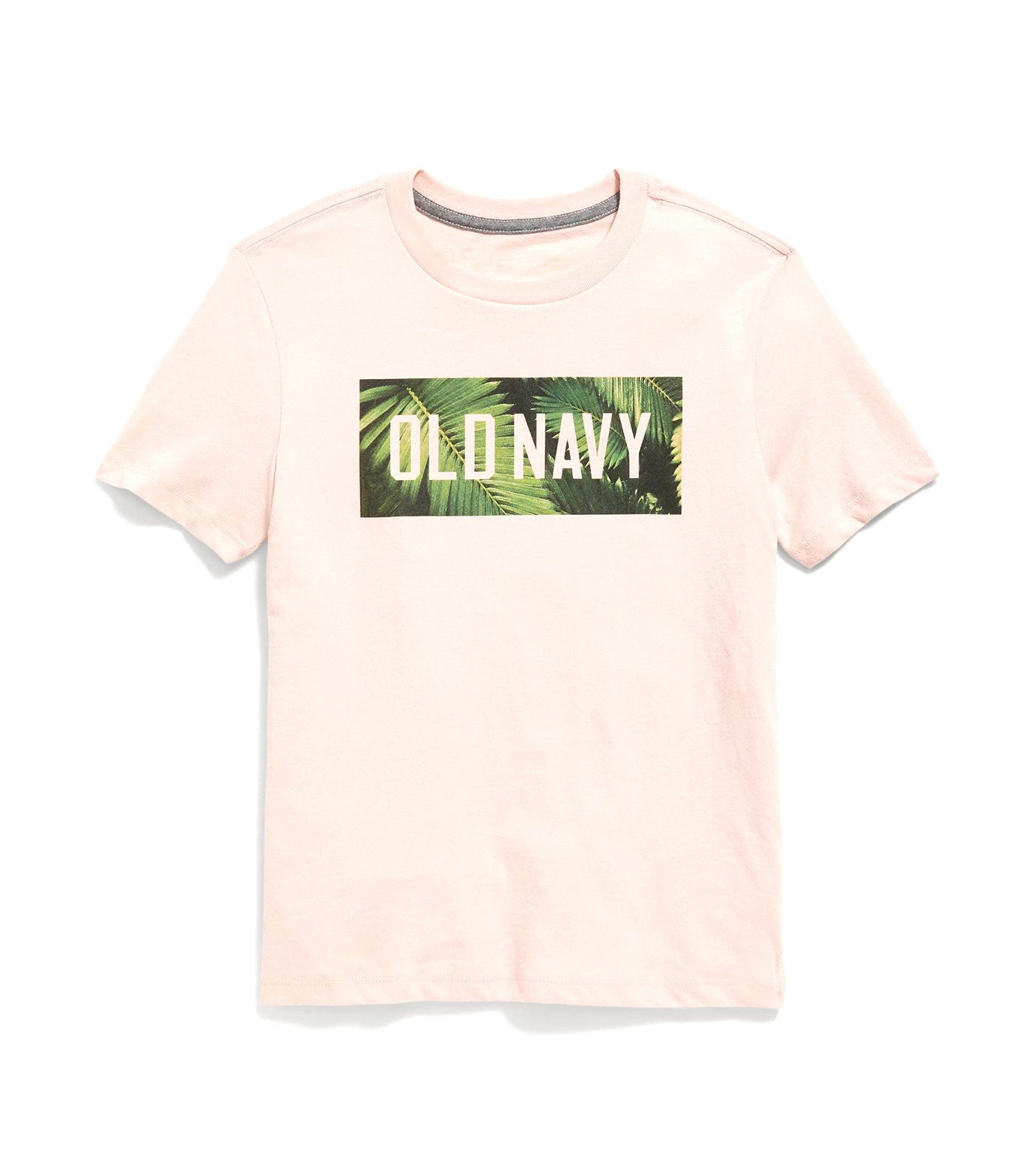 Short-Sleeve Logo-Graphic T-Shirt for Boys - Pink Bamboo