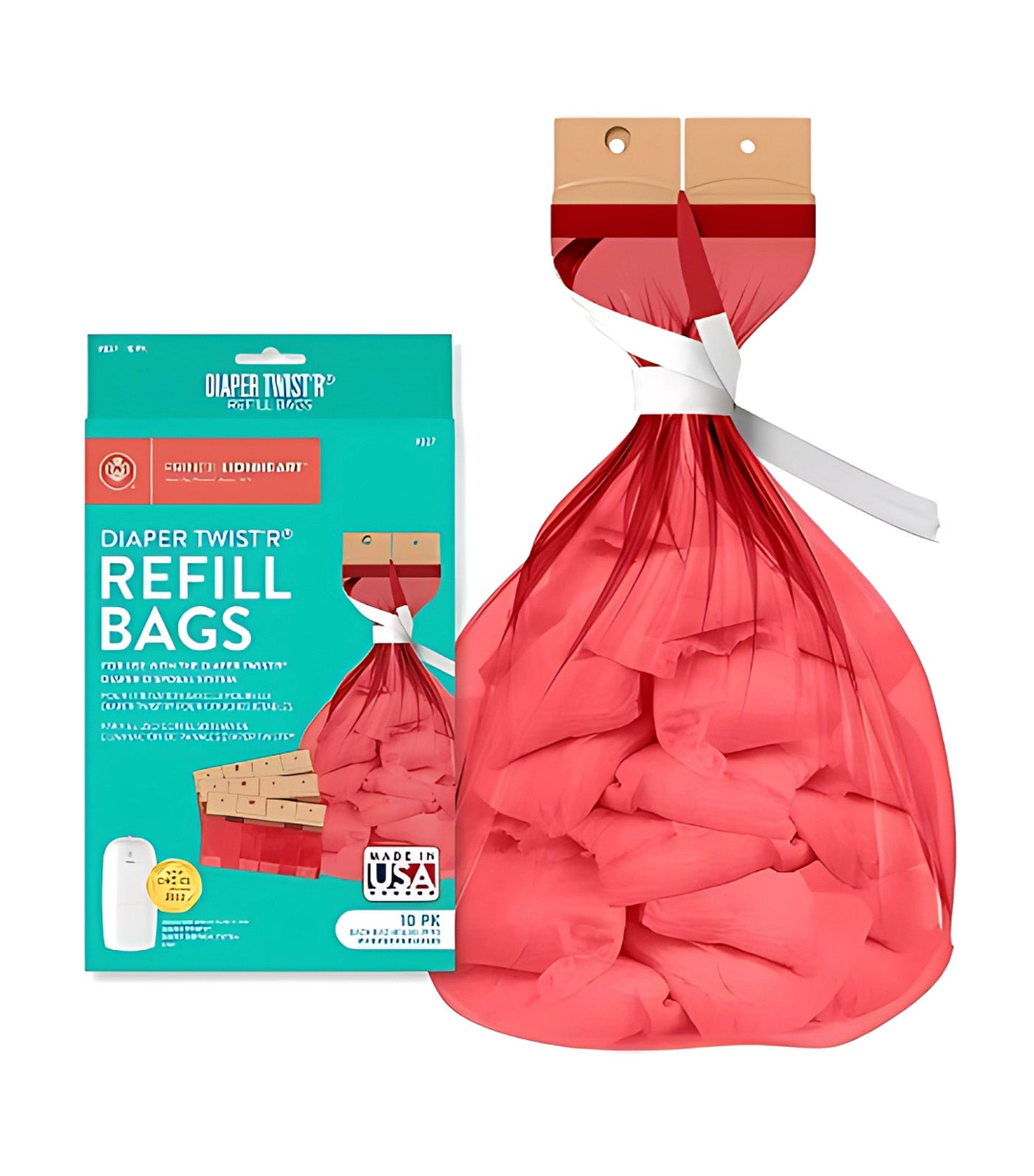 Diaper Twist'r Diaper Pail and Refill Bag