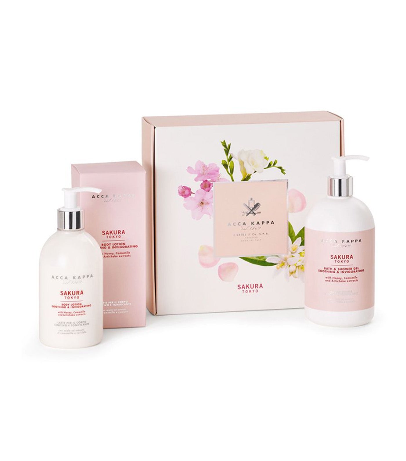 Sakura Tokyo Gift Set: Shower Gel + Body Lotion