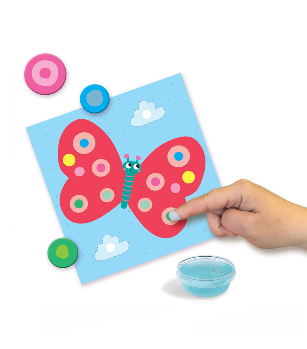 Finger Paint SES Creative Finger Painting Multicolour 4 Pieces (4 Units)