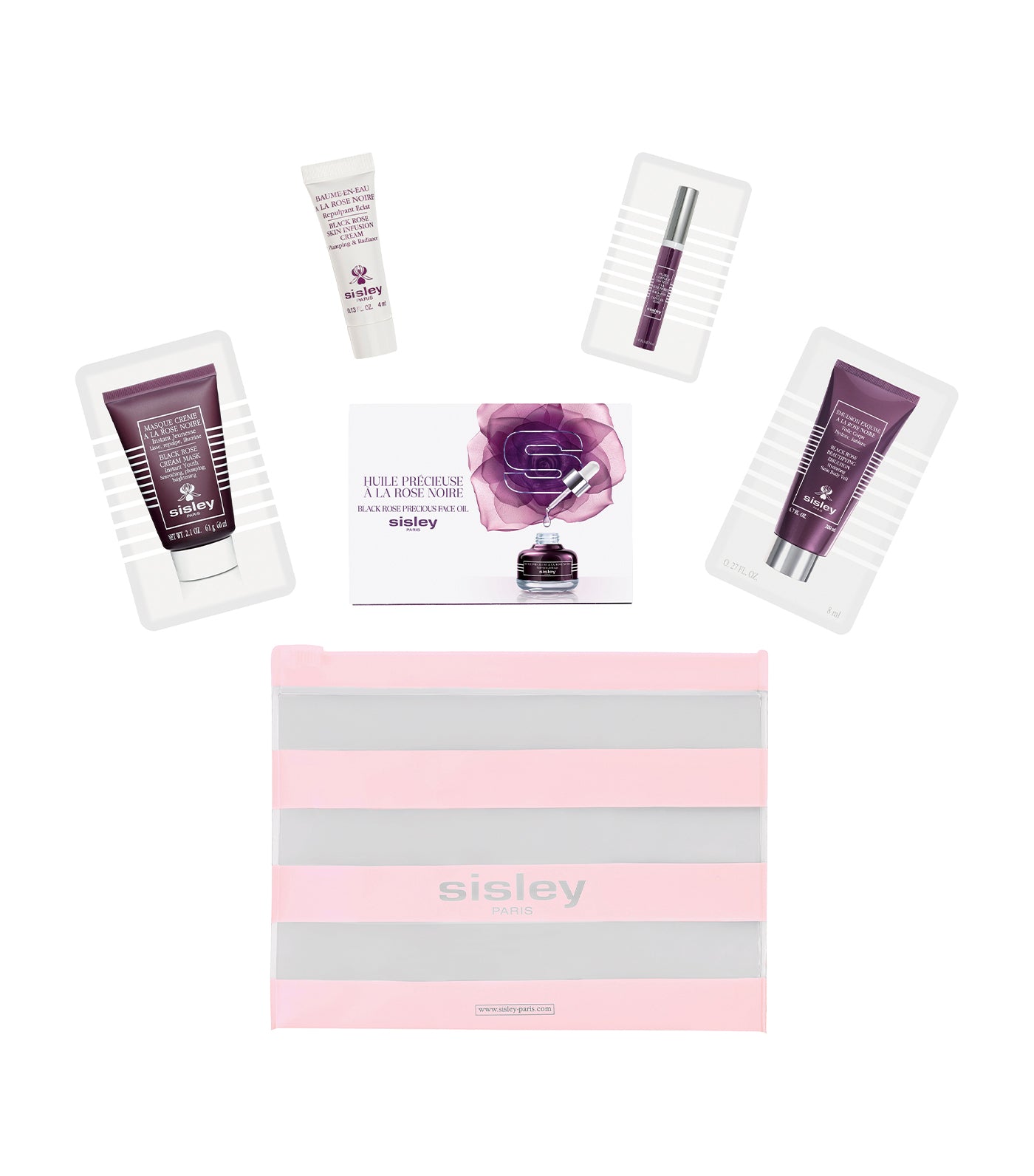 Free Pink Cosmetic Samples Kit