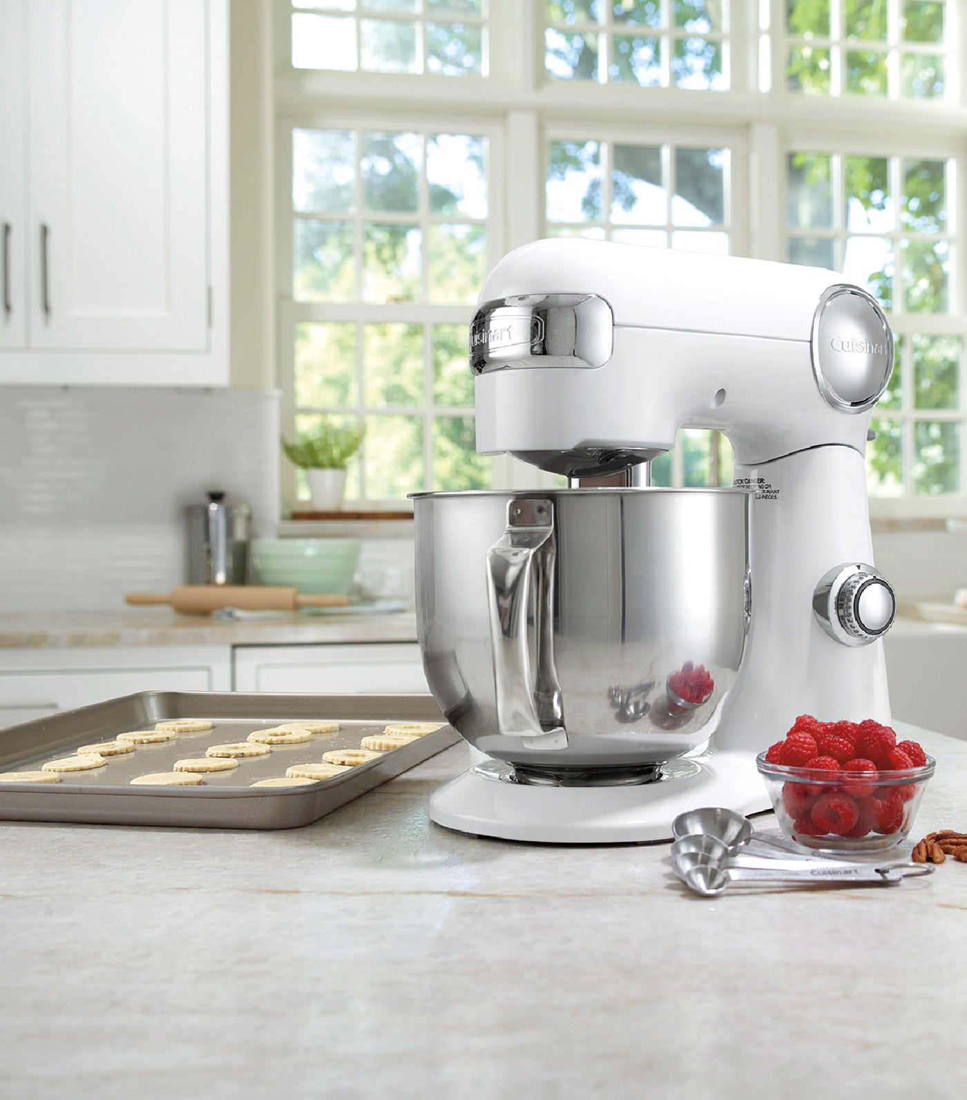 Stand Mixer -  White, 5.2 L