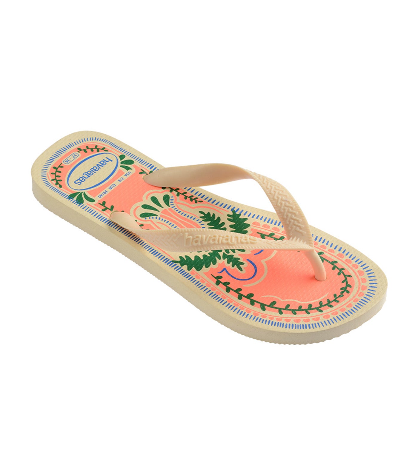 Havaianas Top Summer Vibes Flip Flops Buttercream