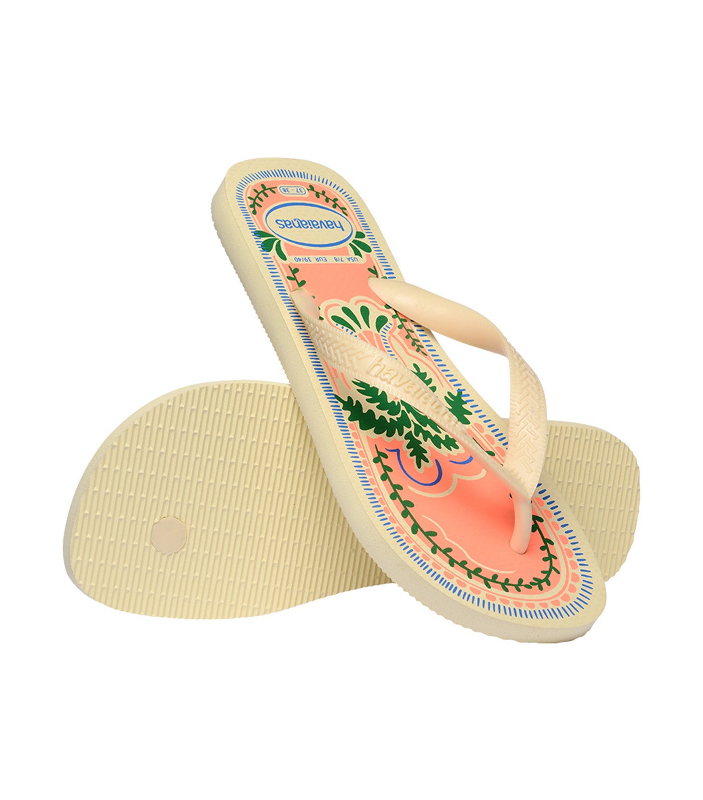 Havaianas Top Summer Vibes Flip Flops Buttercream